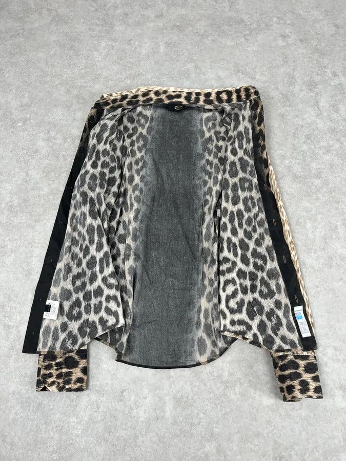 Just Cavalli 2000s Cavalli Leopard Beige Shirt Size US M / EU 48-50 / 2 - 9 Thumbnail
