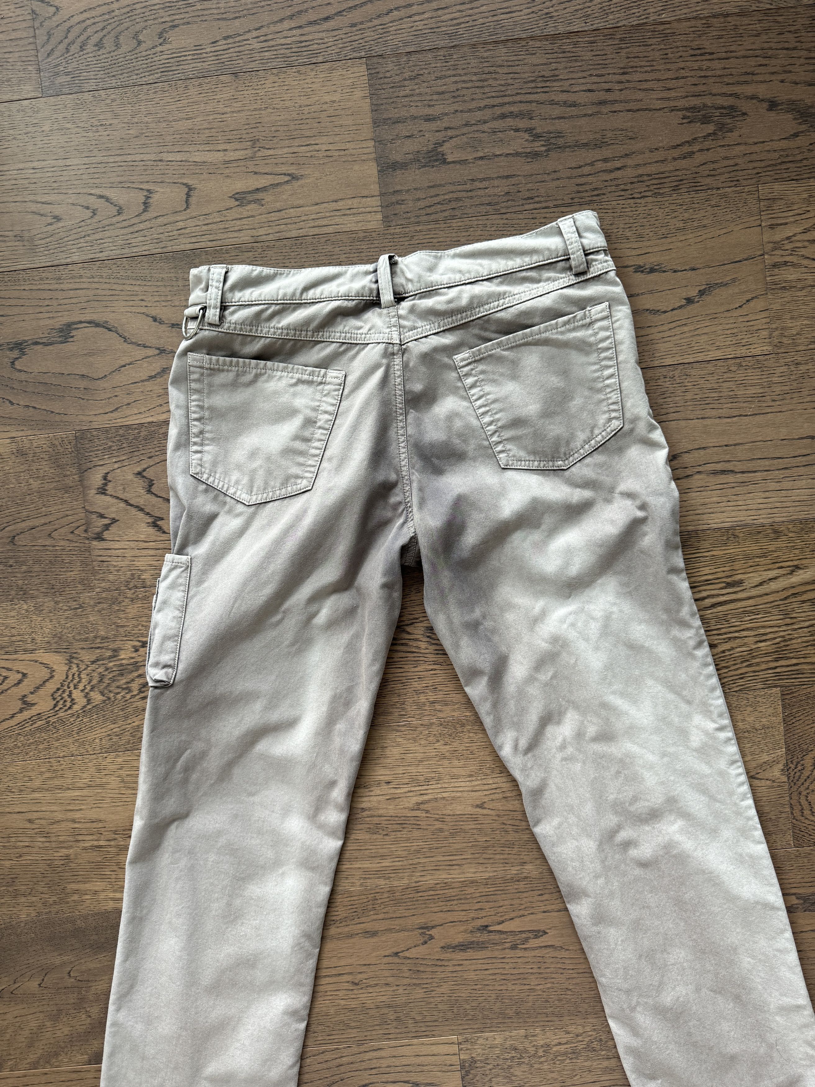 Raf Simons Raf Simons 2002 Spring Summer Pigment Dyed Combat Pants Rare Size US 31 - 12 Thumbnail
