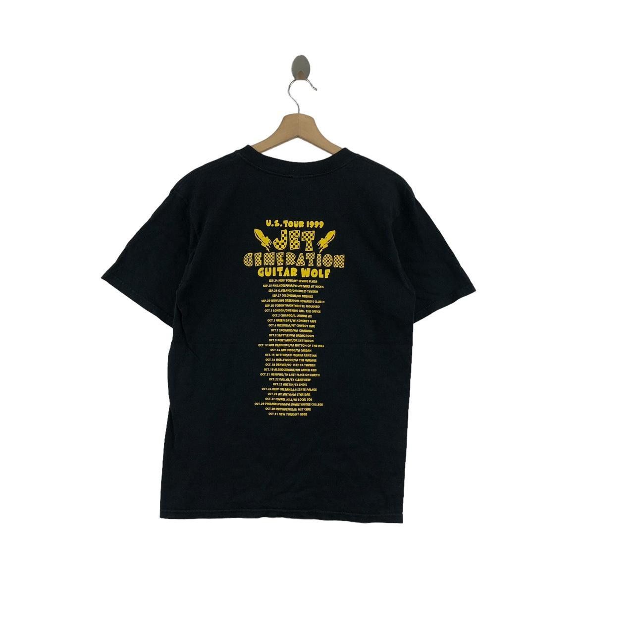 Band Tees Vintage 1999 GUITAR WOLF Japan Band Jet Generation Tee Shirt Size US M / EU 48-50 / 2 - 2 Thumbnail