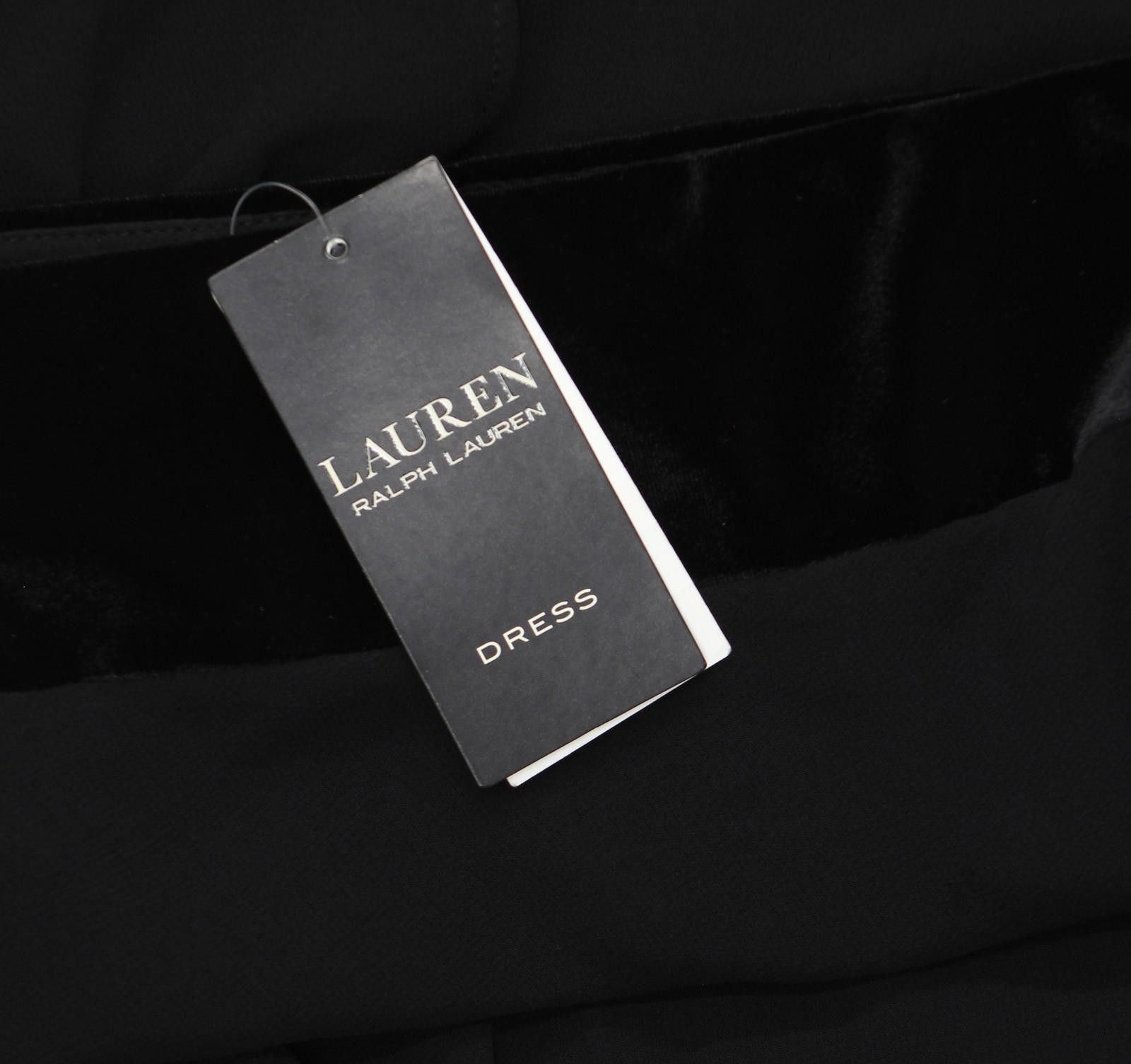Lauren Ralph Lauren Lauren Ralph Lauren One-shoulder Dress 253808477001 Black 2 Size XS / US 0-2 / IT 36-38 - 3 Thumbnail
