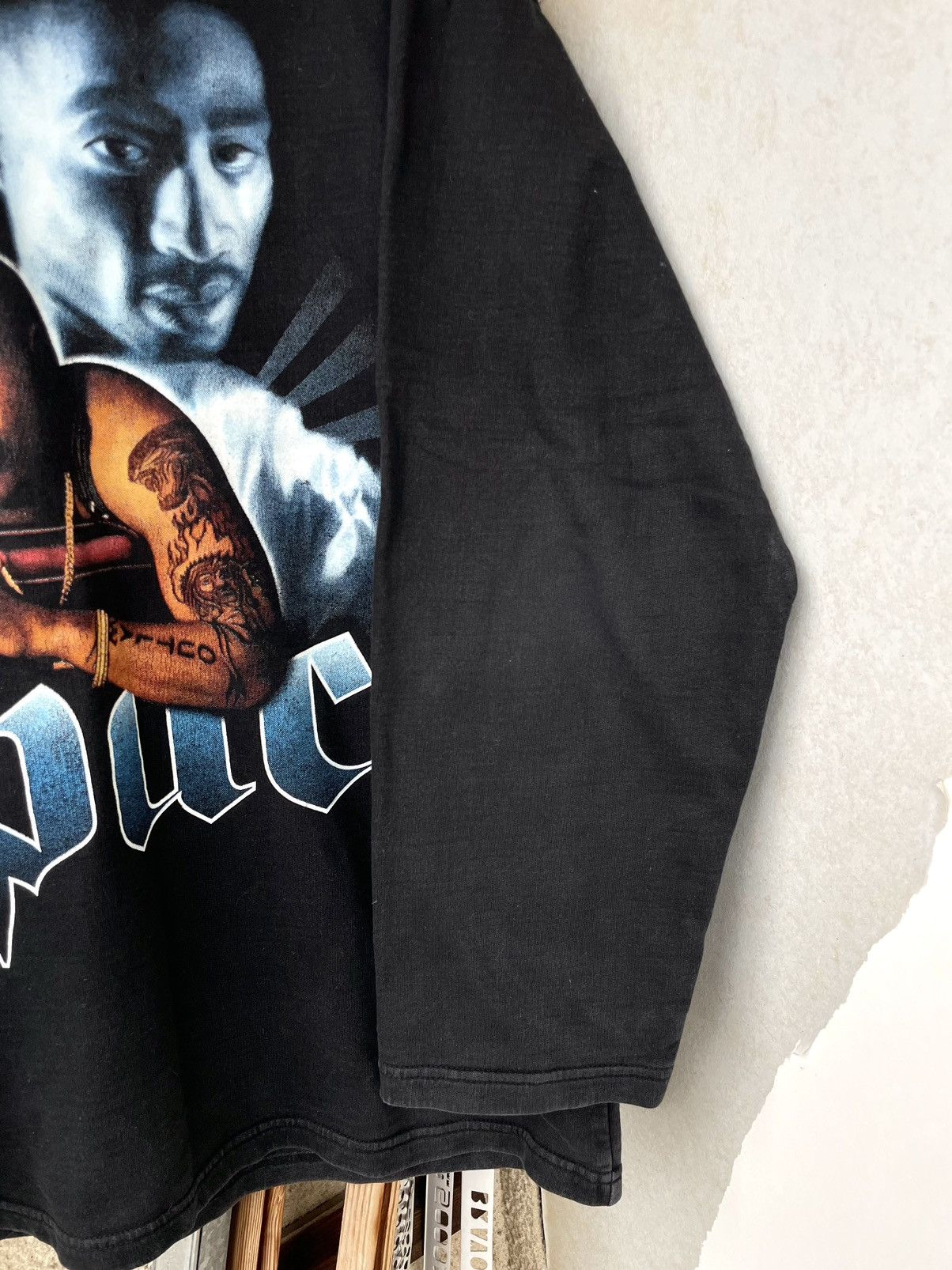 Band Tees Vintage 90s 2Pac Tupac Shakur Rap Hip Hop Hoodie Sweatshirt Size US M / EU 48-50 / 2 - 8 Thumbnail