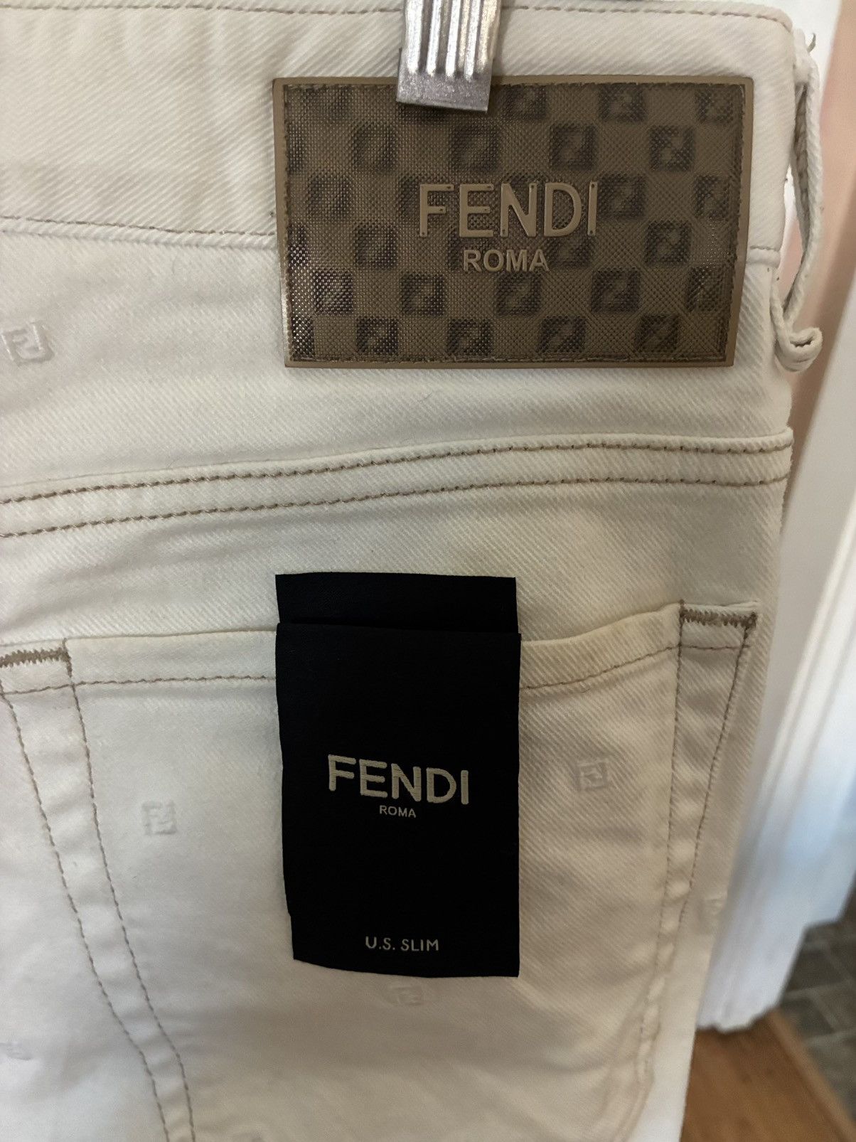 Fendi Fendi Slim denim pants Size US 36 / EU 52 - 3 Thumbnail