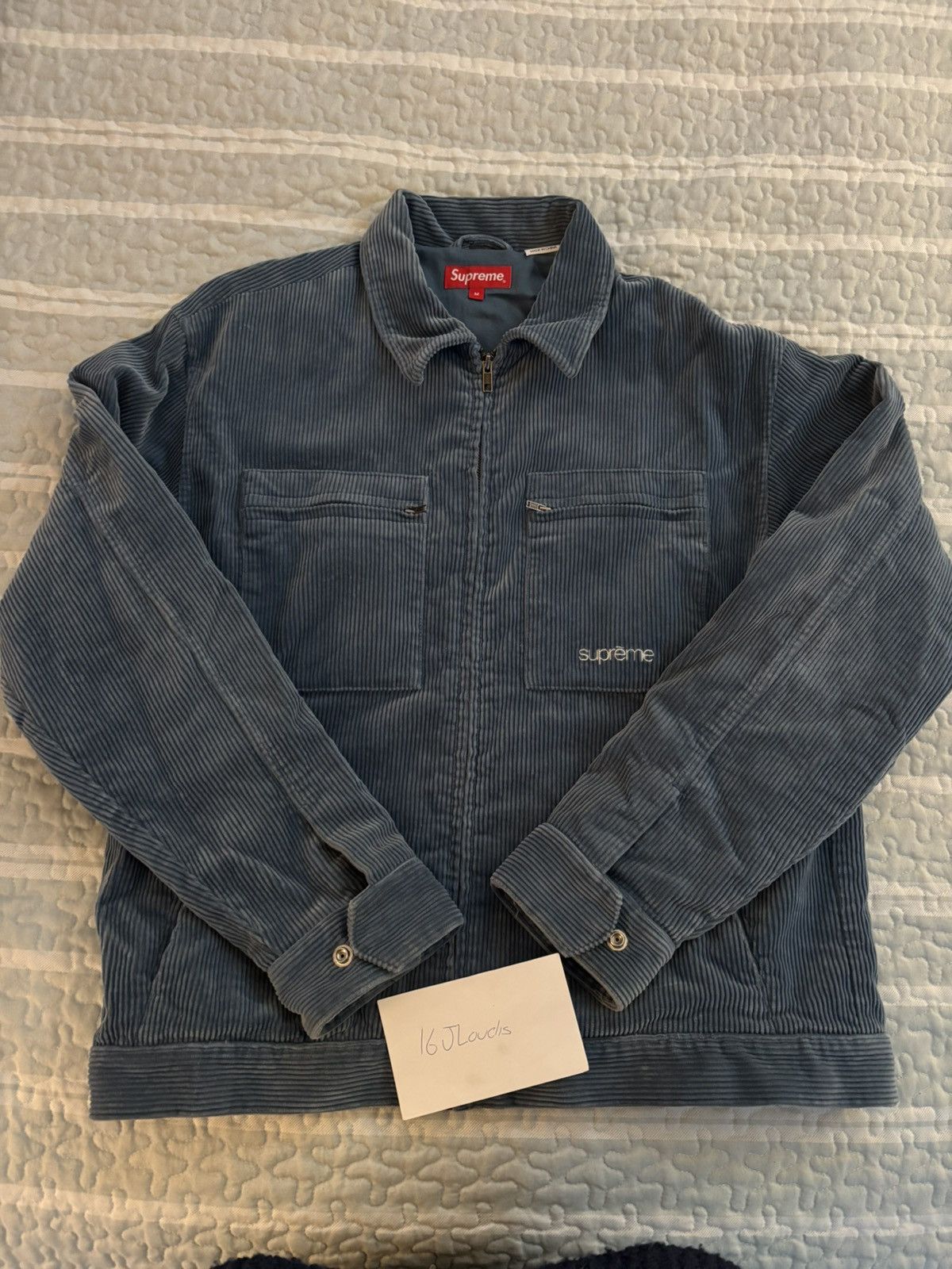Supreme Supreme corduroy zip up jacket Size US M / EU 48-50 / 2 - 1 Thumbnail