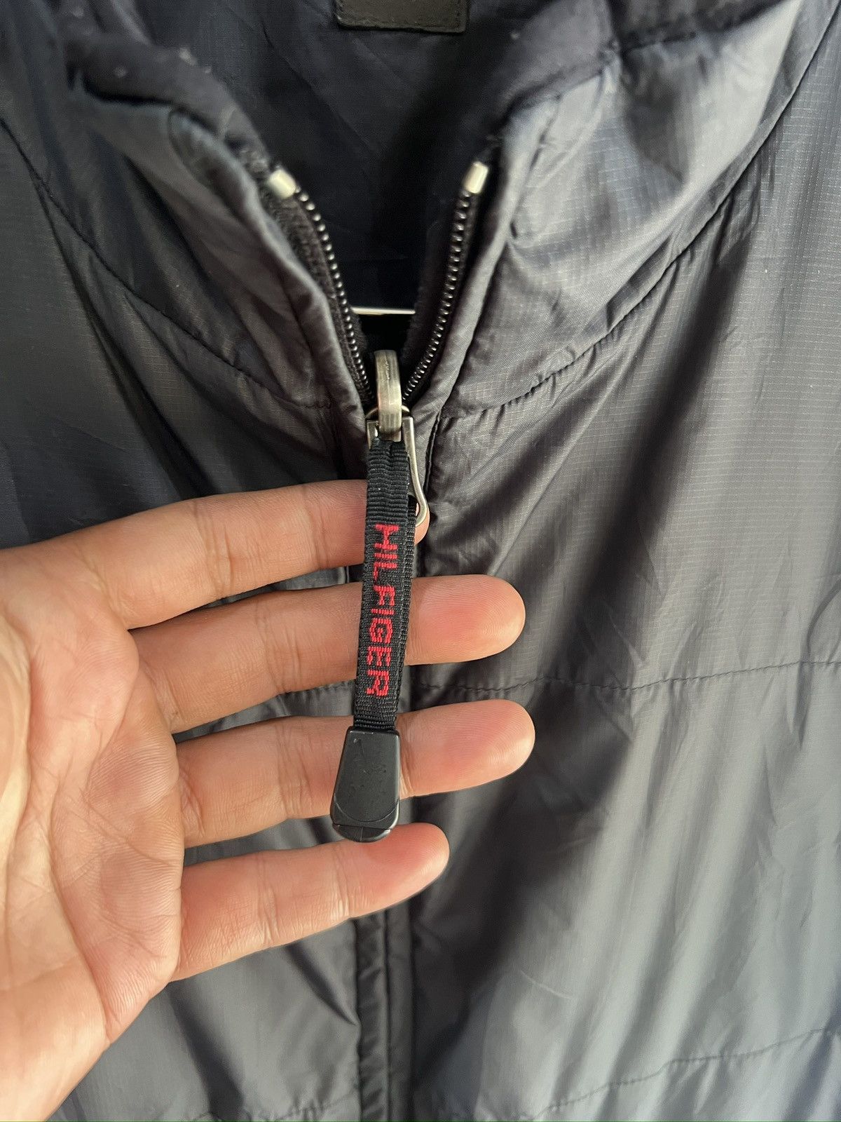 Tommy Hilfiger 🔥Reversible Tommy Hilfiger Zipper Jacket Size US L / EU 52-54 / 3 - 11 Thumbnail