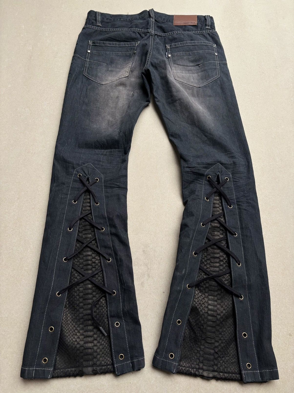 Tornado Mart Phyton flare jeans Size US 28 / EU 44 - 2 Thumbnail