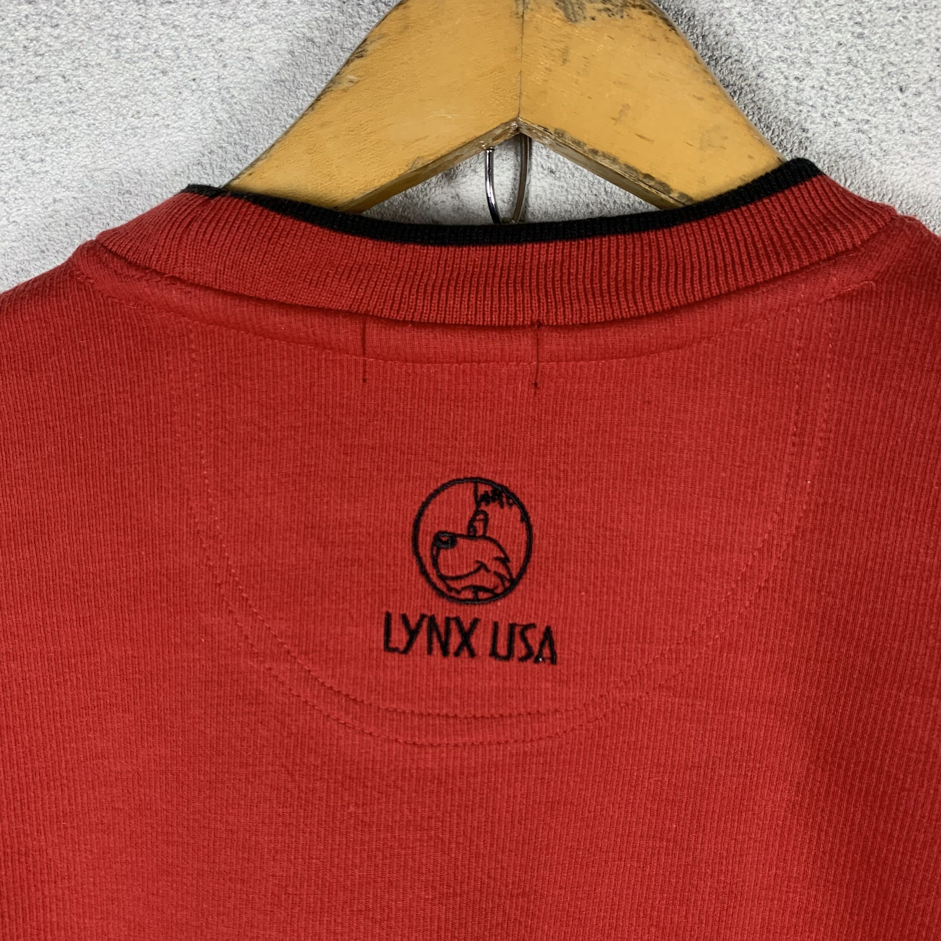 Vintage Vintage Lynx USA Sweatshirt Crewneck Size US M / EU 48-50 / 2 - 3 Thumbnail