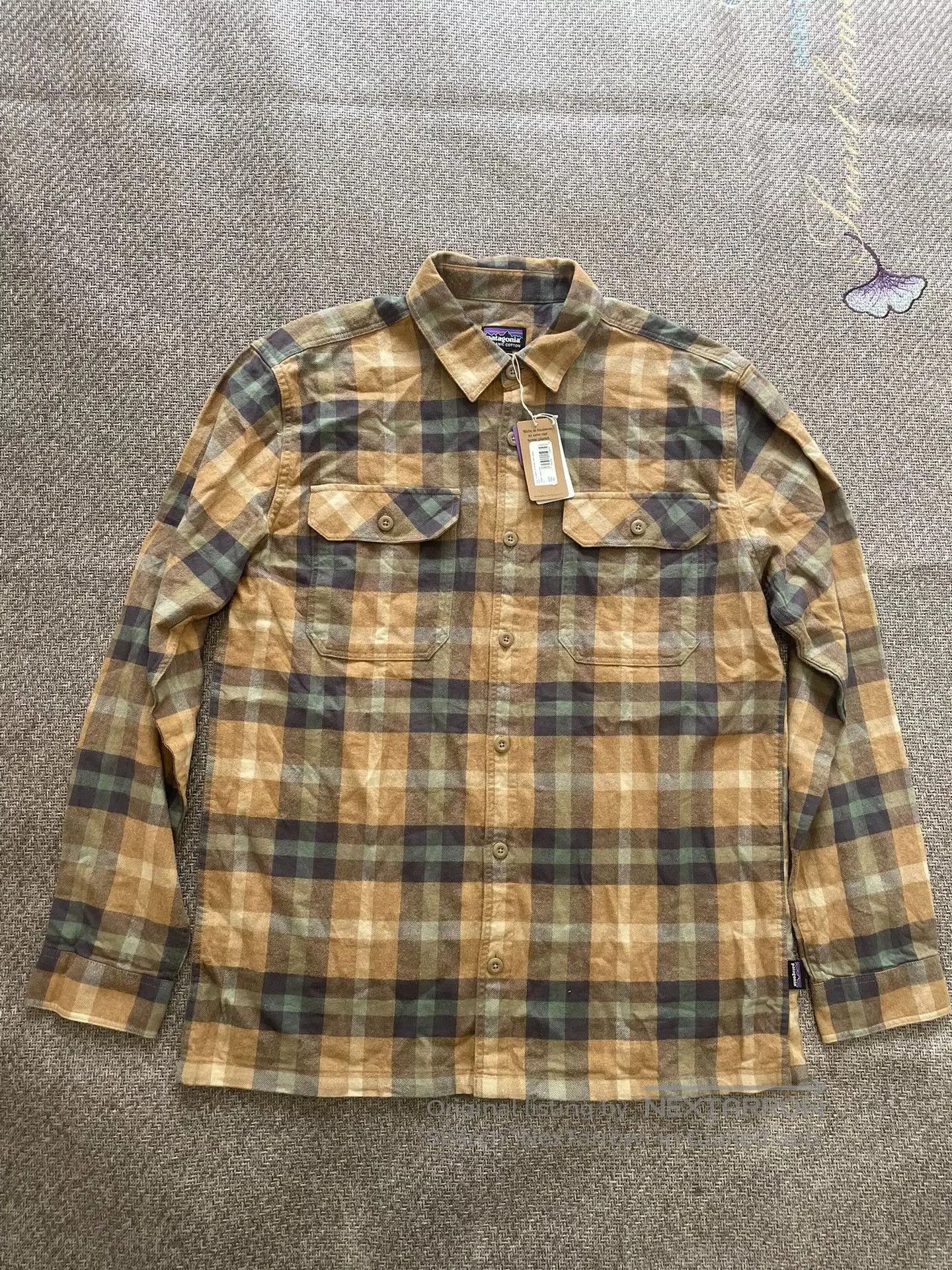Patagonia Patagonia Men's Fjord Flannel Shirt. Size US S / EU 44-46 / 1 - 1 Thumbnail