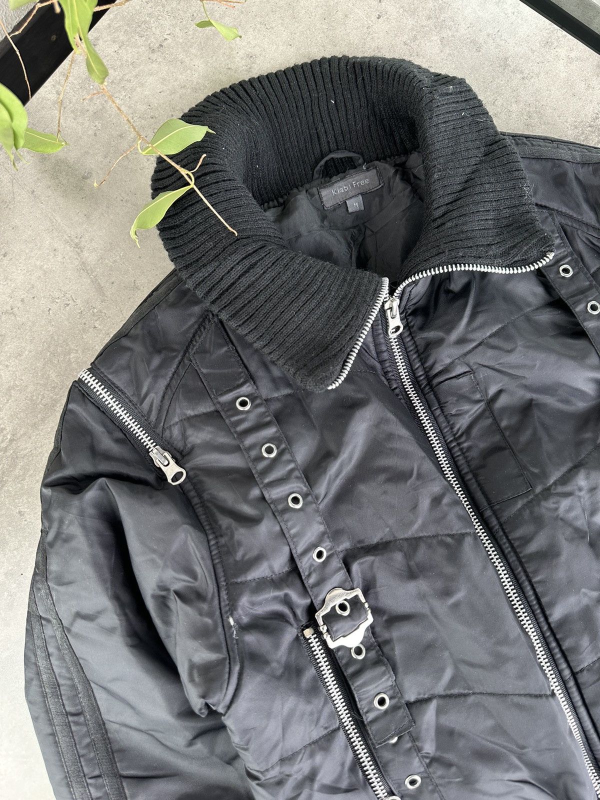 Japanese Brand Vintage Jacket With Zippers Size M / US 6-8 / IT 42-44 - 3 Thumbnail