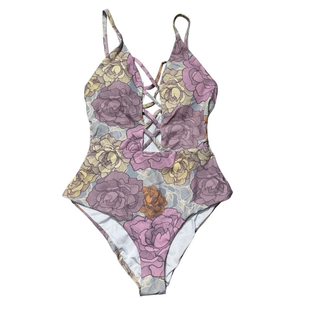 Other NWT New Dippin' Daisy's Bliss Floral Swimsuit Size S Size S / US 4 / IT 40 - 3 Thumbnail