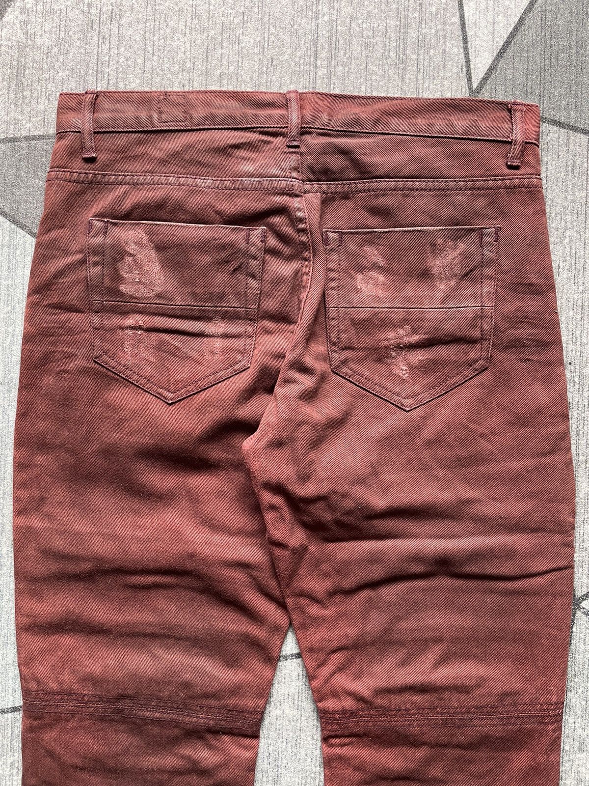 semanticdesign Vintage Semantic Design Distressed Denim Pants Size US 33 - 12 Thumbnail