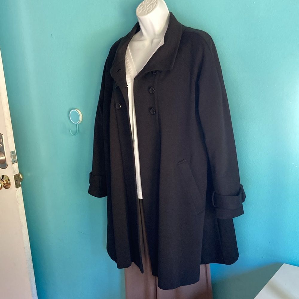 Rachel Comey Comfy USA Size XS Black Cotton Long Jacket Button Front Size S / US 4 / IT 40 - 10 Thumbnail