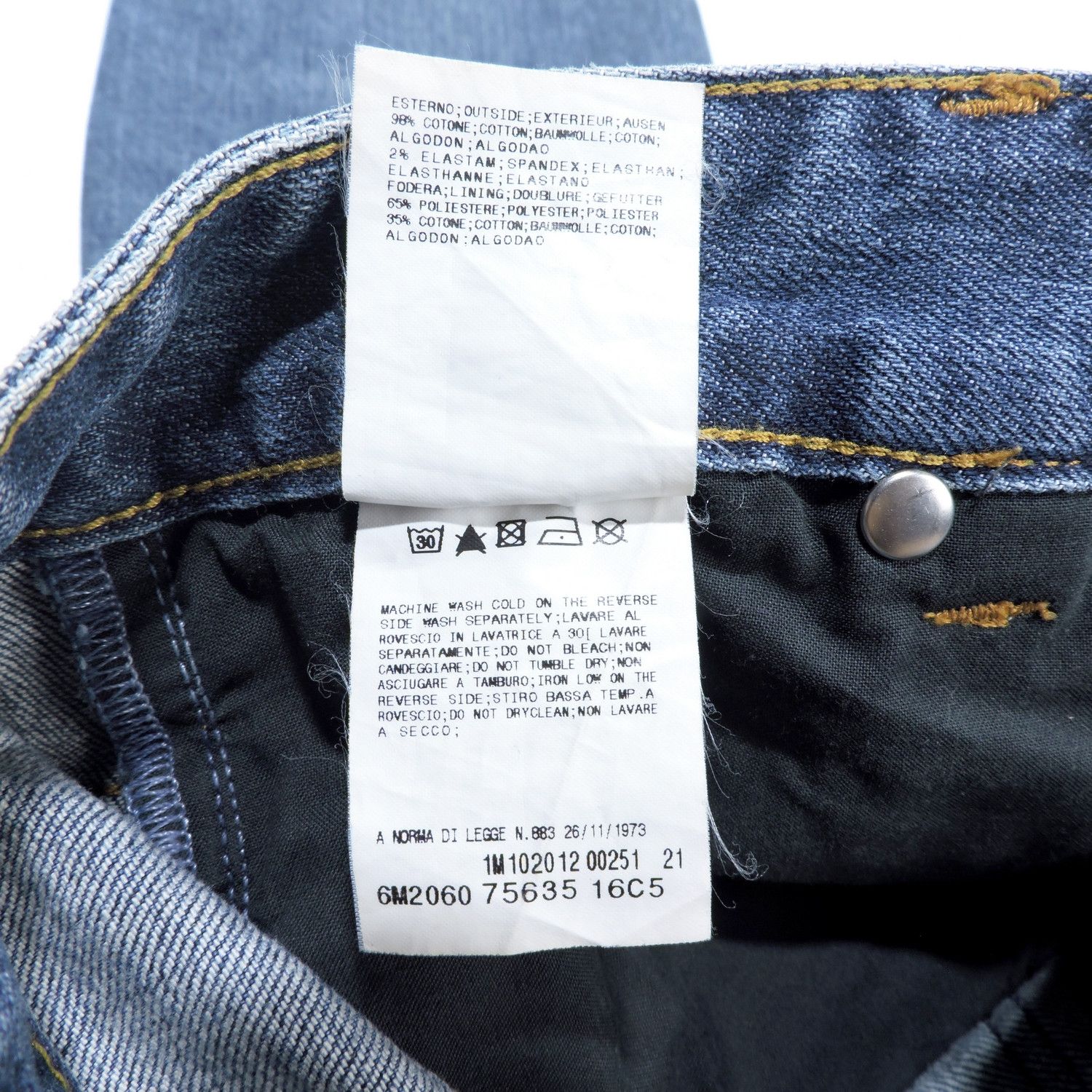 Balmain PIERRE BALMAIN DENIM LONG PANTS Size US 29 - 7 Thumbnail