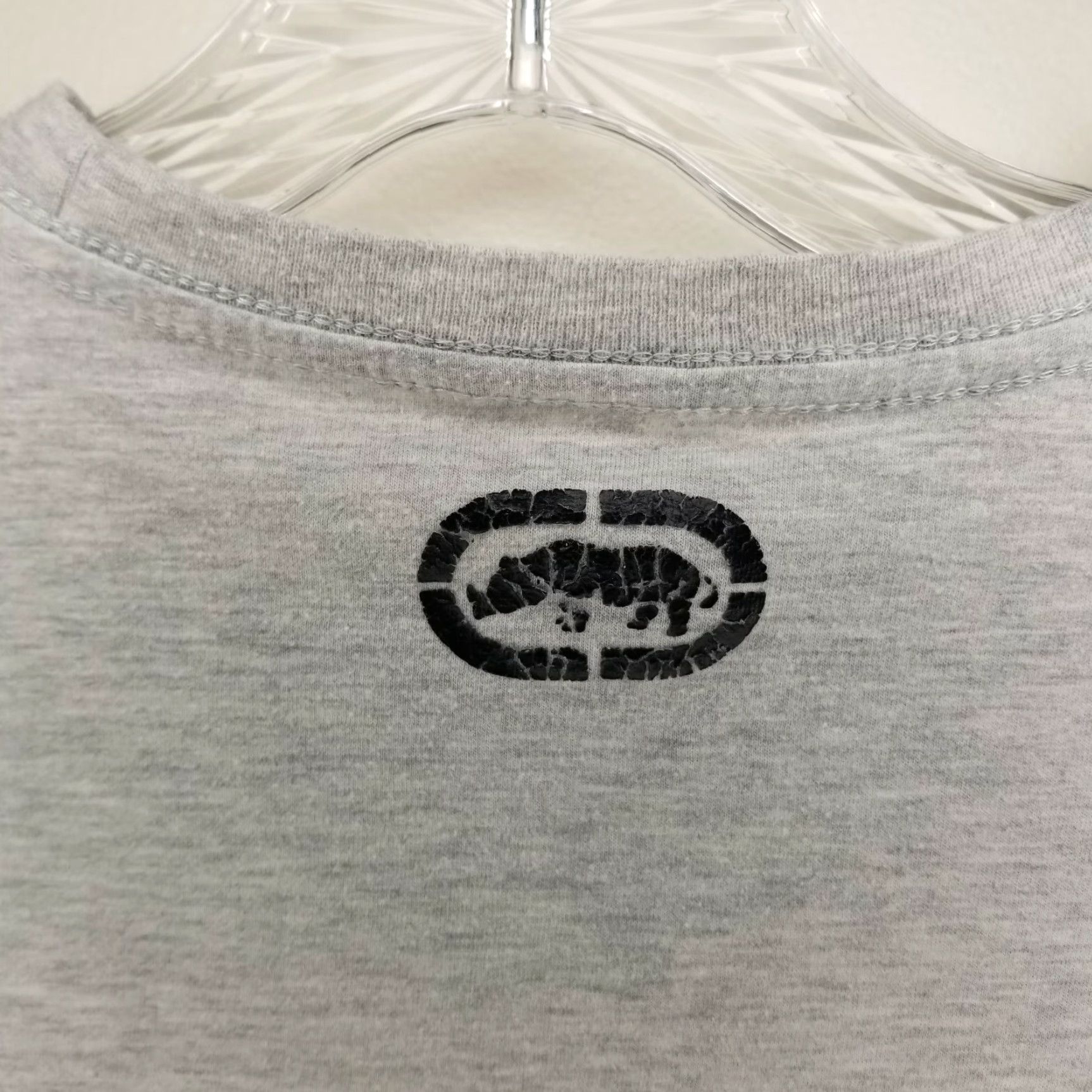Ecko Unltd. VINTAGE Ecko Unltd T-Shirt Shirt Boys Gray Short Sleeve Size L Back Logo Peel, 90s? Size US L / EU 52-54 / 3 - 6 Thumbnail