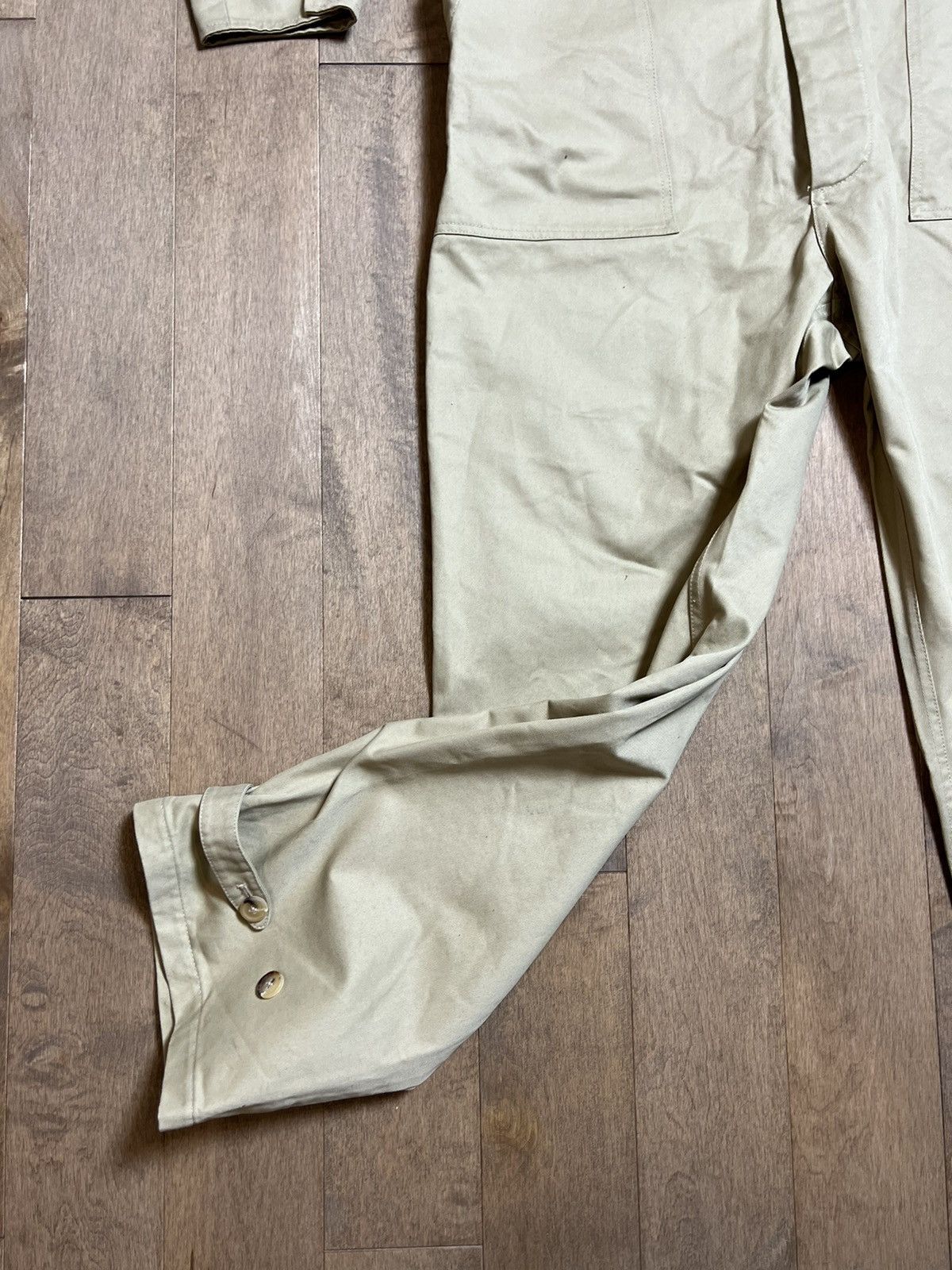 Bode New 1 of 1 Historic British Khaki Belted Jumpsuit Coverall Size US 36 / EU 52 - 10 Thumbnail