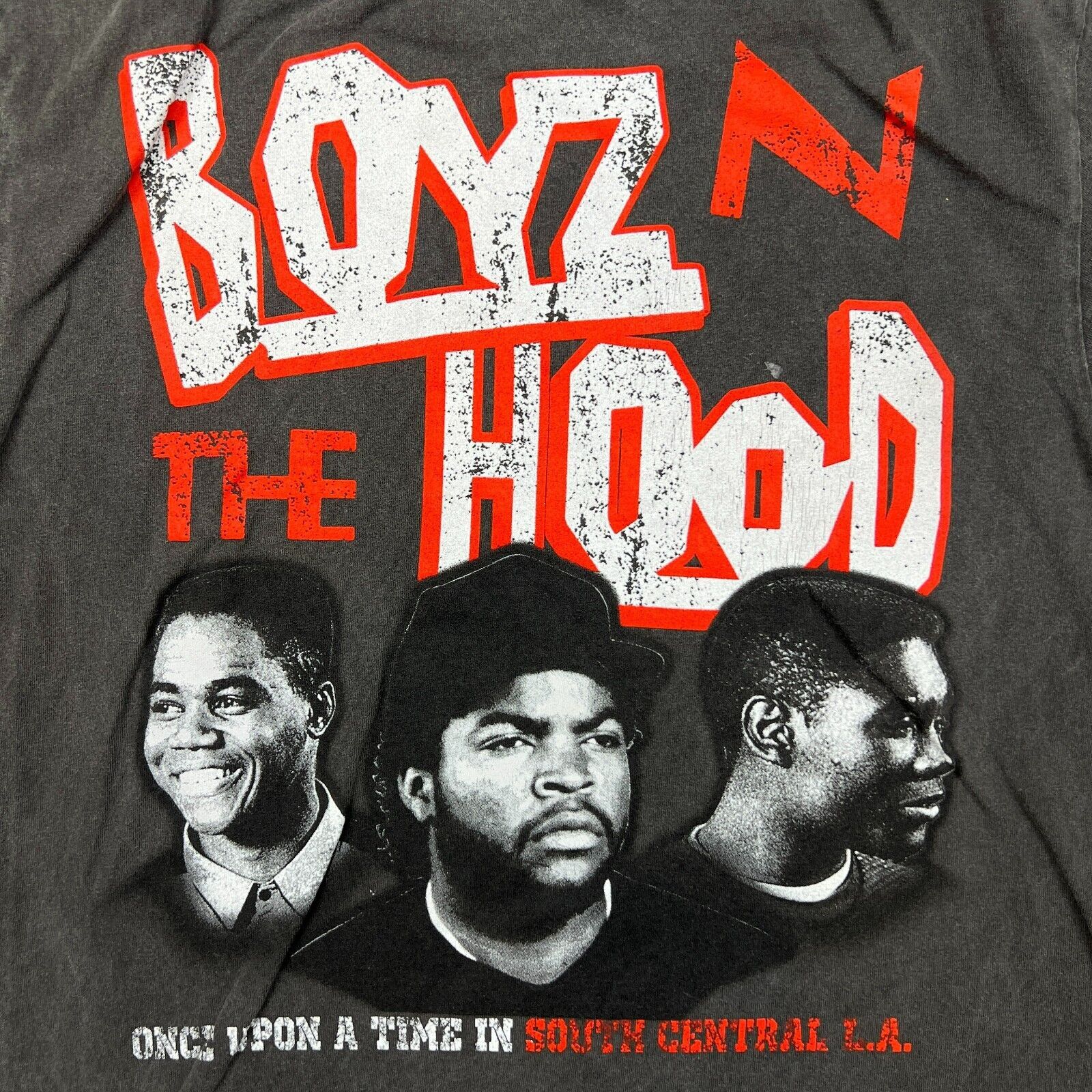Rap Tees × Vintage 2023 Boyz N The Hood T Shirt Medium Once Upon A Time Rap Tee Size US M / EU 48-50 / 2 - 2 Thumbnail