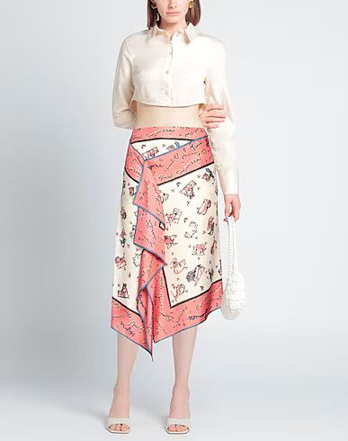 Fendi o1loc1c0824 Skirt in Salmon Pink Size 27" / US 4 / IT 40 - 2 Thumbnail