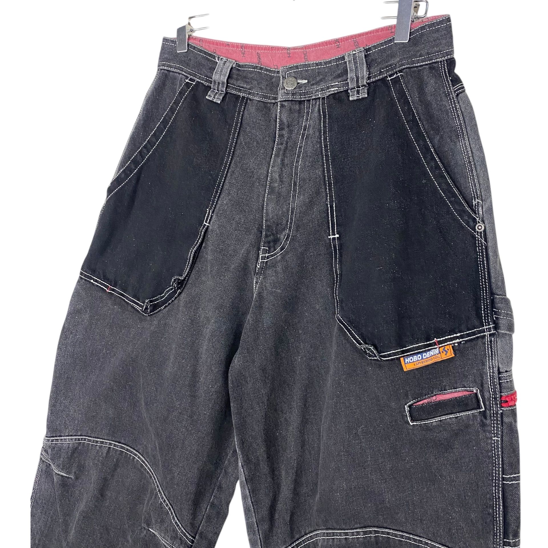 Hobo 💥HOBO JEANS BAGGY PANG Y2K NICE DESIGN Size US 32 / EU 48 - 4 Thumbnail