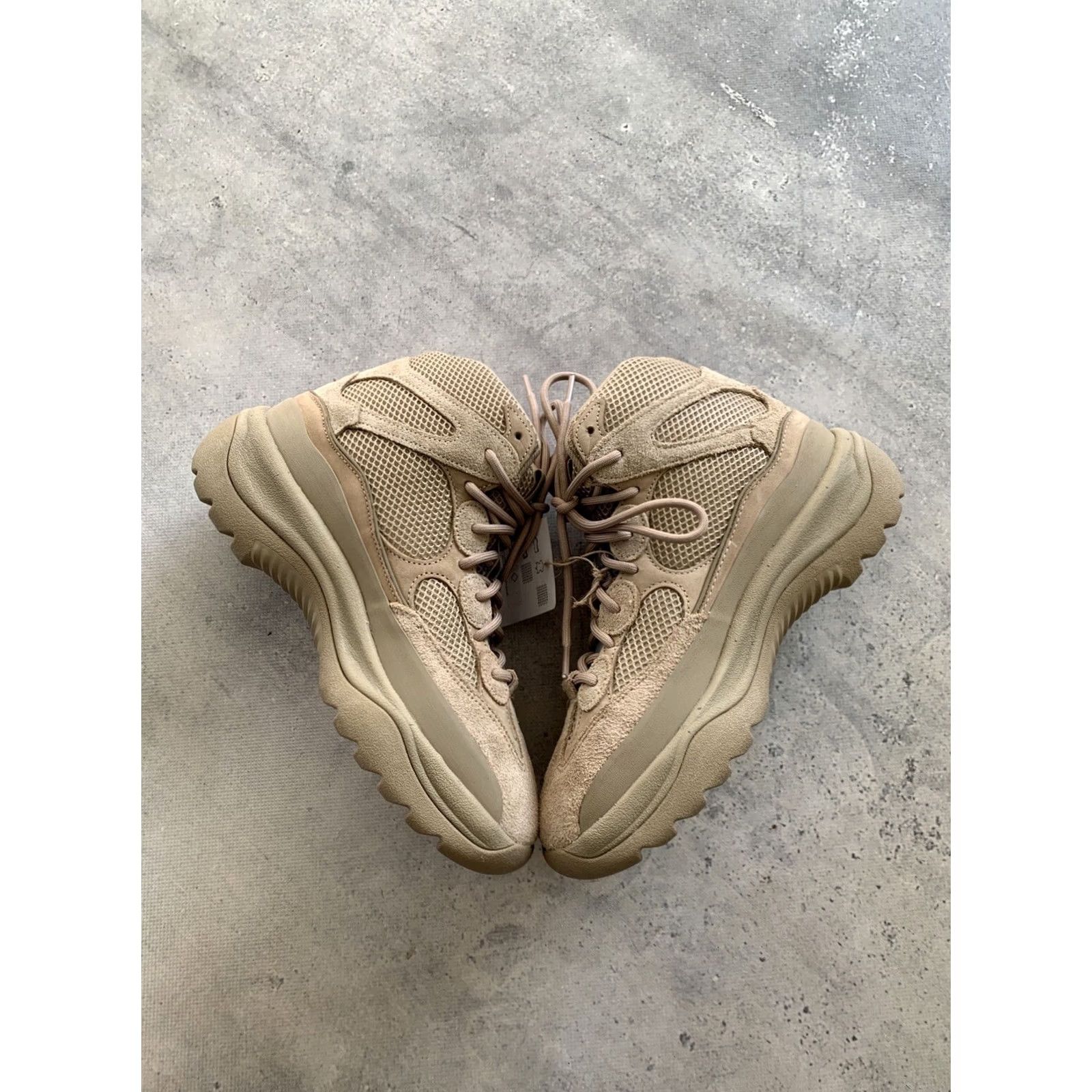 Adidas ADIDAS Yeezy Desert Boot Boots Rock Men US 8 UK 7.5 EU 41 1/3 Brown 2021 Sneakers Calf Suede High Top 8 Mens Size US 8 / EU 41 - 3 Thumbnail
