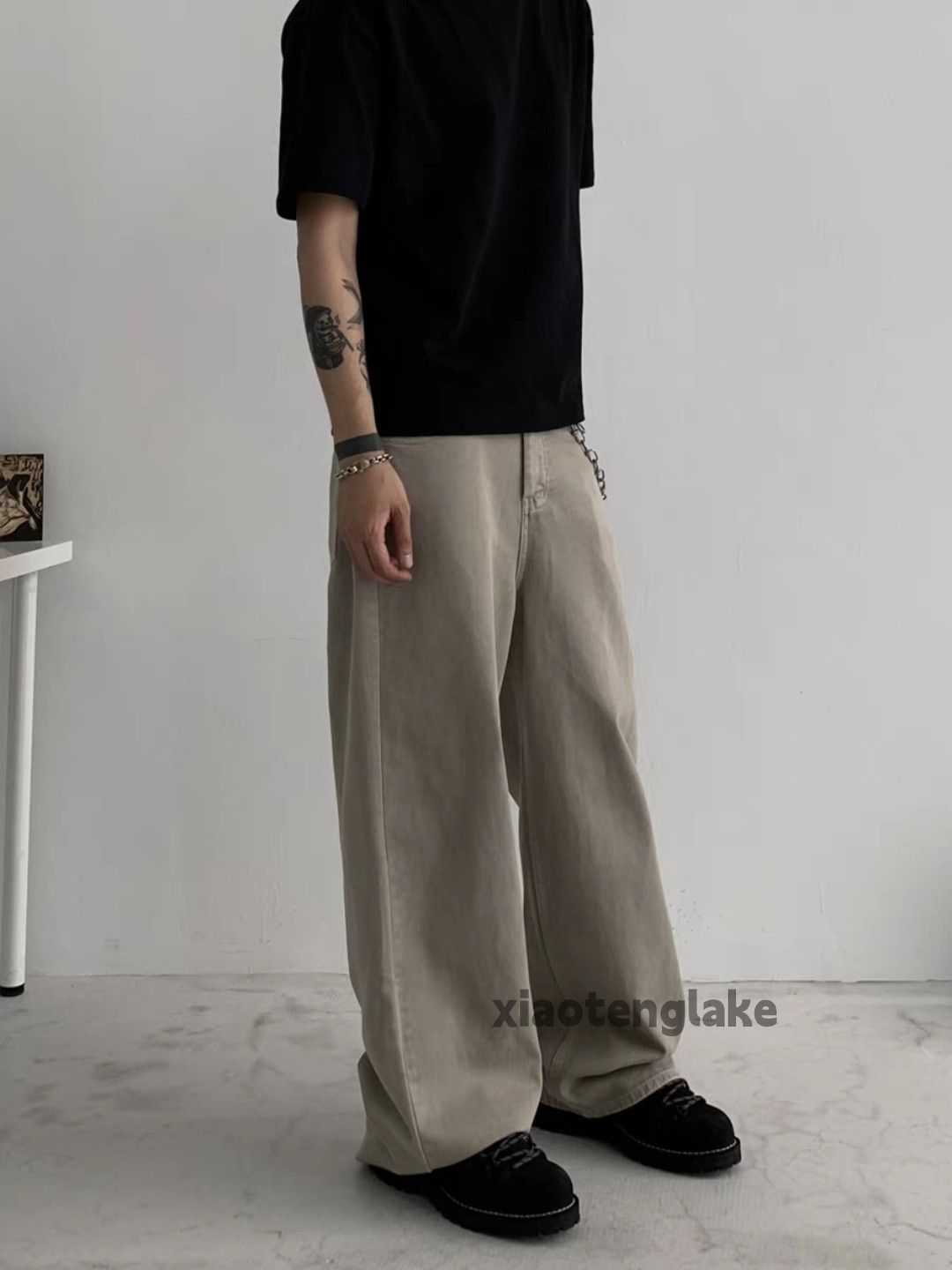 Designer × Jean × Vintage utility outdoor workwear carpenter loose baggy jeans Size US 32 / EU 48 - 8 Thumbnail