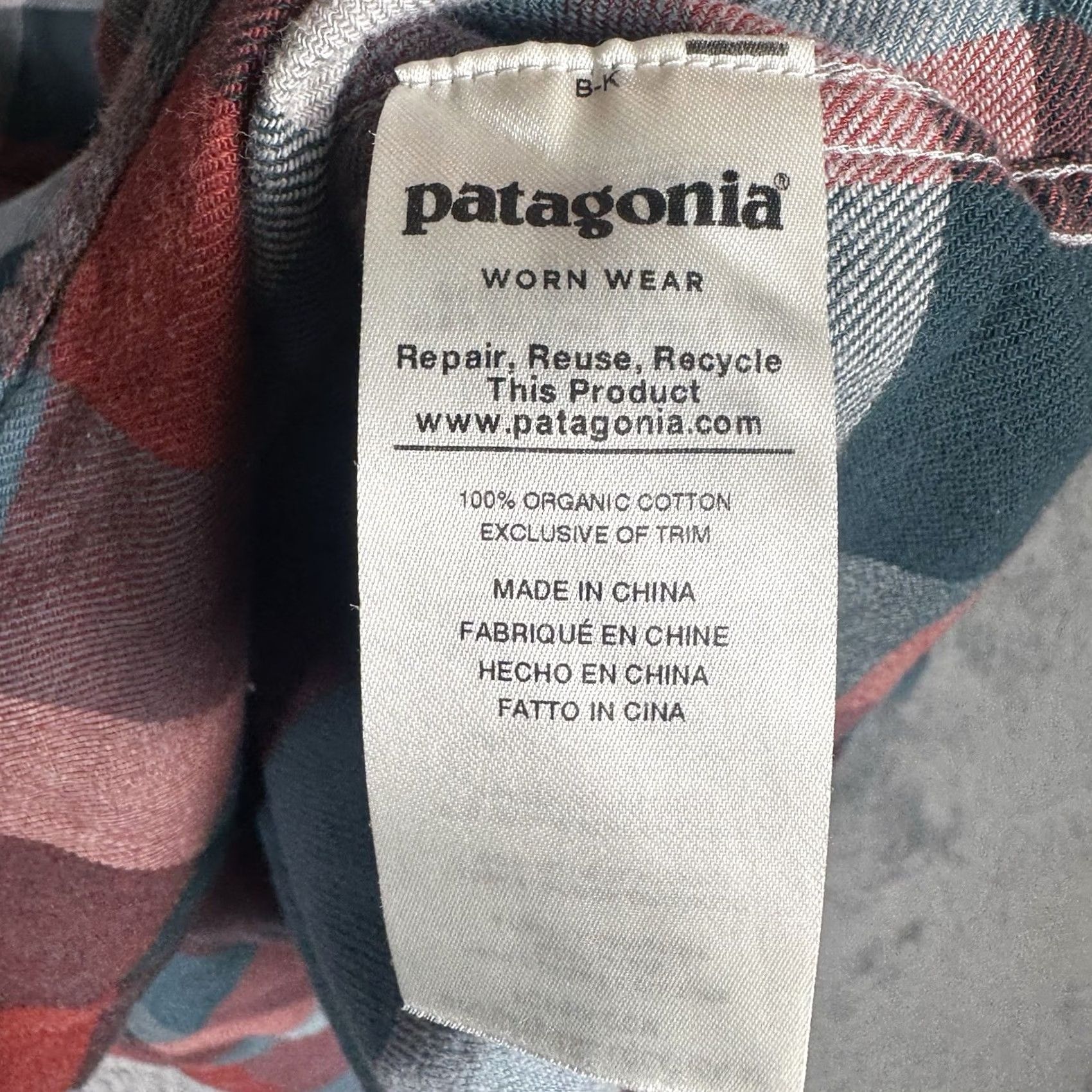 Patagonia Patagonia Fjord Flannel Shirt Men L Orange Organic Plaid Buffalo Check Light - Classic Mens Size US L / EU 52-54 / 3 - 5 Thumbnail