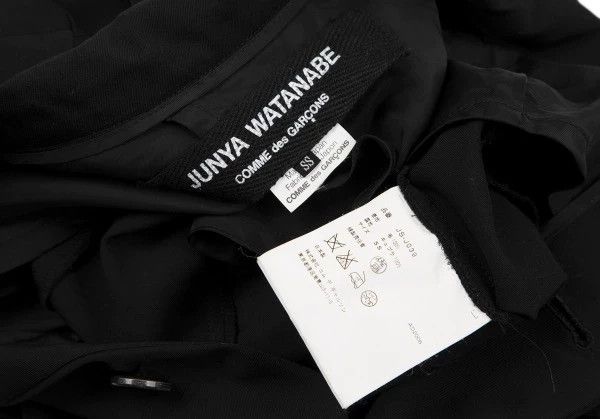 Comme des Garcons Comme des Garcons Retro black pleated coat top Size XS / US 0-2 / IT 36-38 - 9 Thumbnail