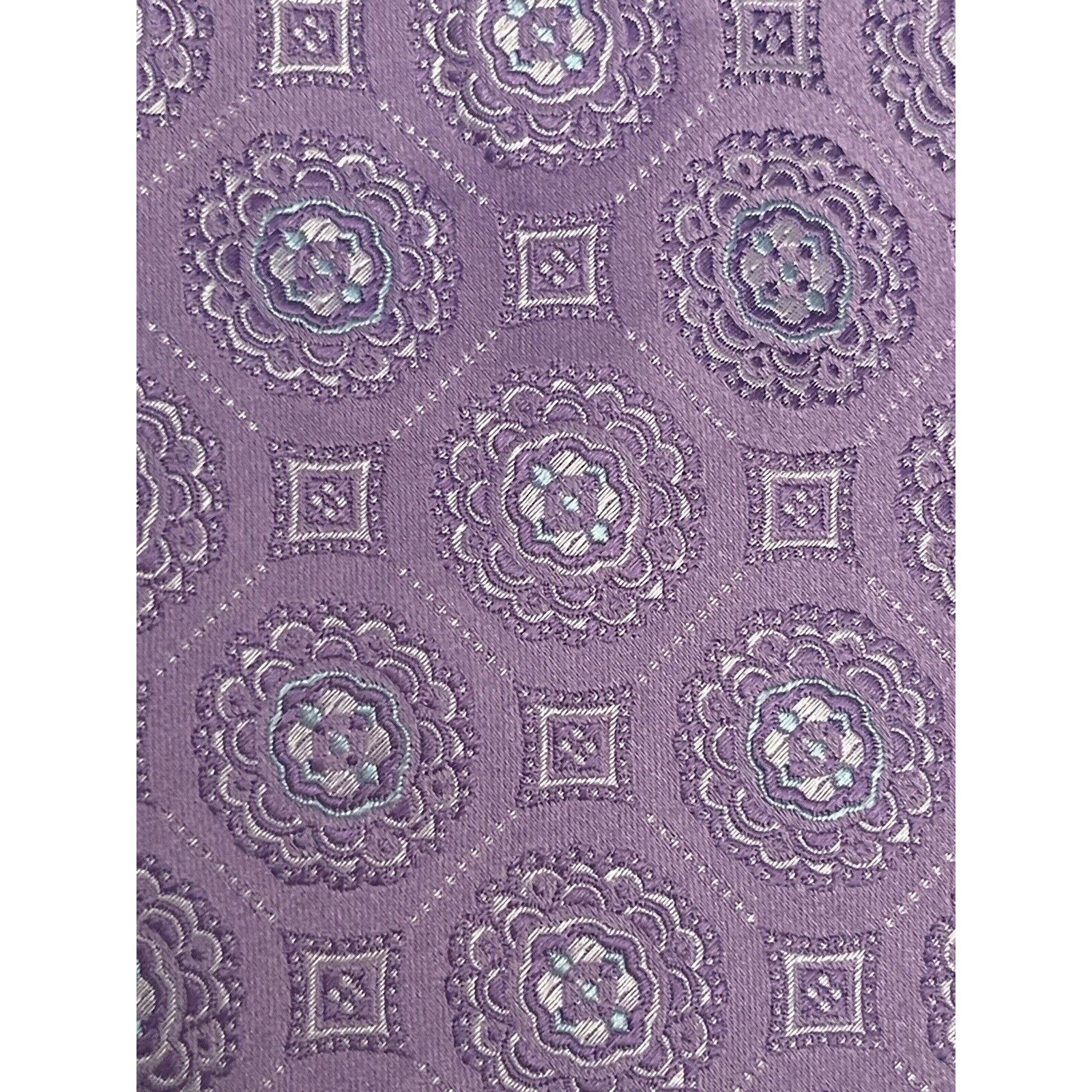 Jones New York Jones New York Purple Blue 100% Silk Made In China Size ONE SIZE - 9 Thumbnail