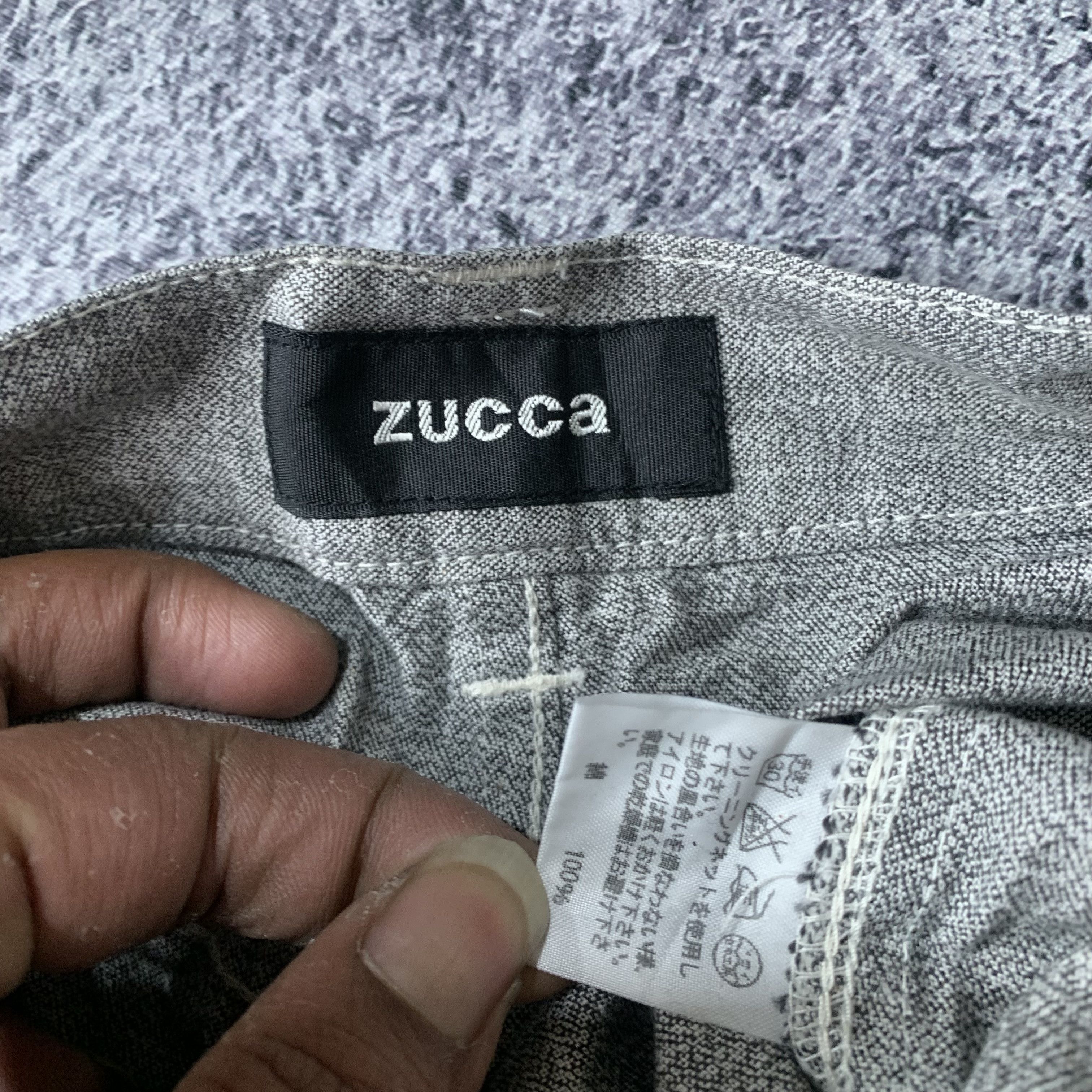 CABANE de ZUCCa 2000s Zucca Issey Miyake Ankle Pants Size US 30 / EU 46 - 5 Thumbnail