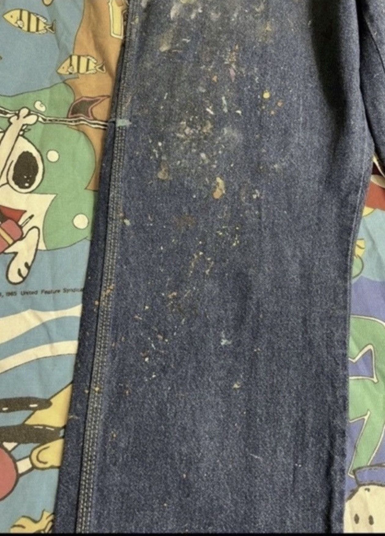 Dickies ***FINAL DROP***RARE DICKIES PAINT SPLATTER WIDE DENIM 38 Size US 38 / EU 54 - 6 Thumbnail