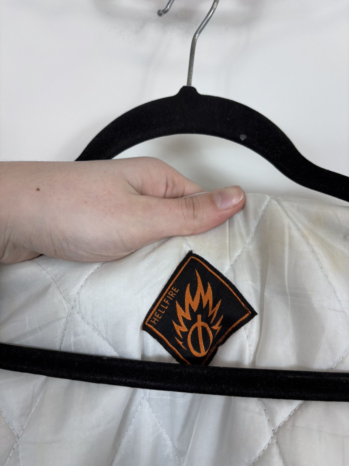 Other Hellfire Club Vintage Black Racing MA-1 Flight Bomber Jacket Size US XXL / EU 58 / 5 - 13 Thumbnail