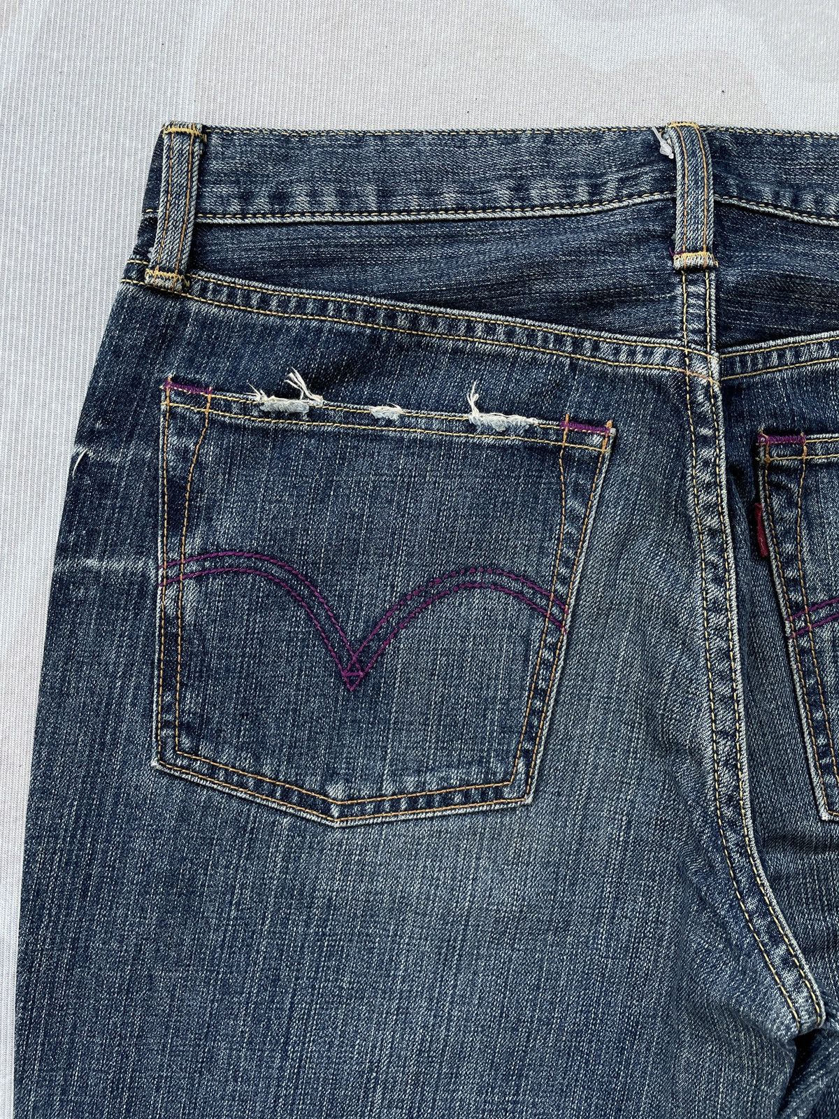Le Grande Bleu (L.G.B.) Levis 507 Jeans (LG139) Size US 32 / EU 48 - 9 Thumbnail