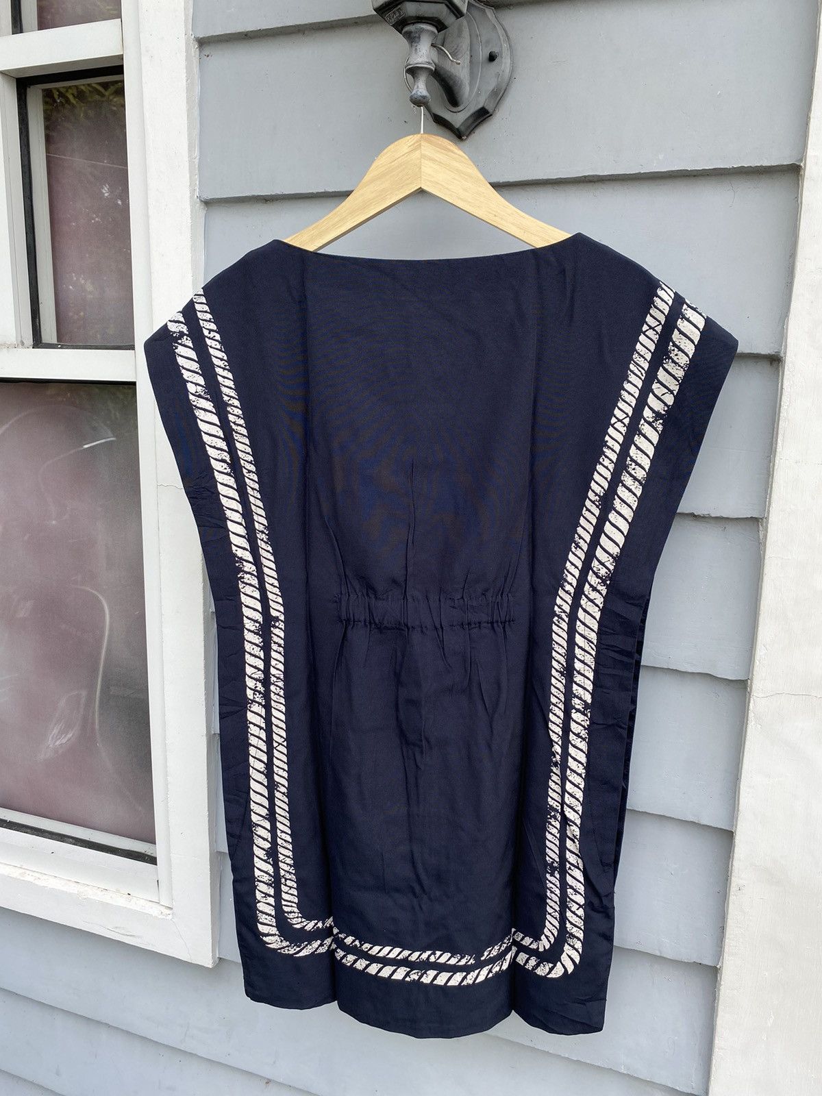 Vintage Ninesix Ny 96 Sailor Rope Design Dress Japanese Style Size ONE SIZE - 2 Thumbnail