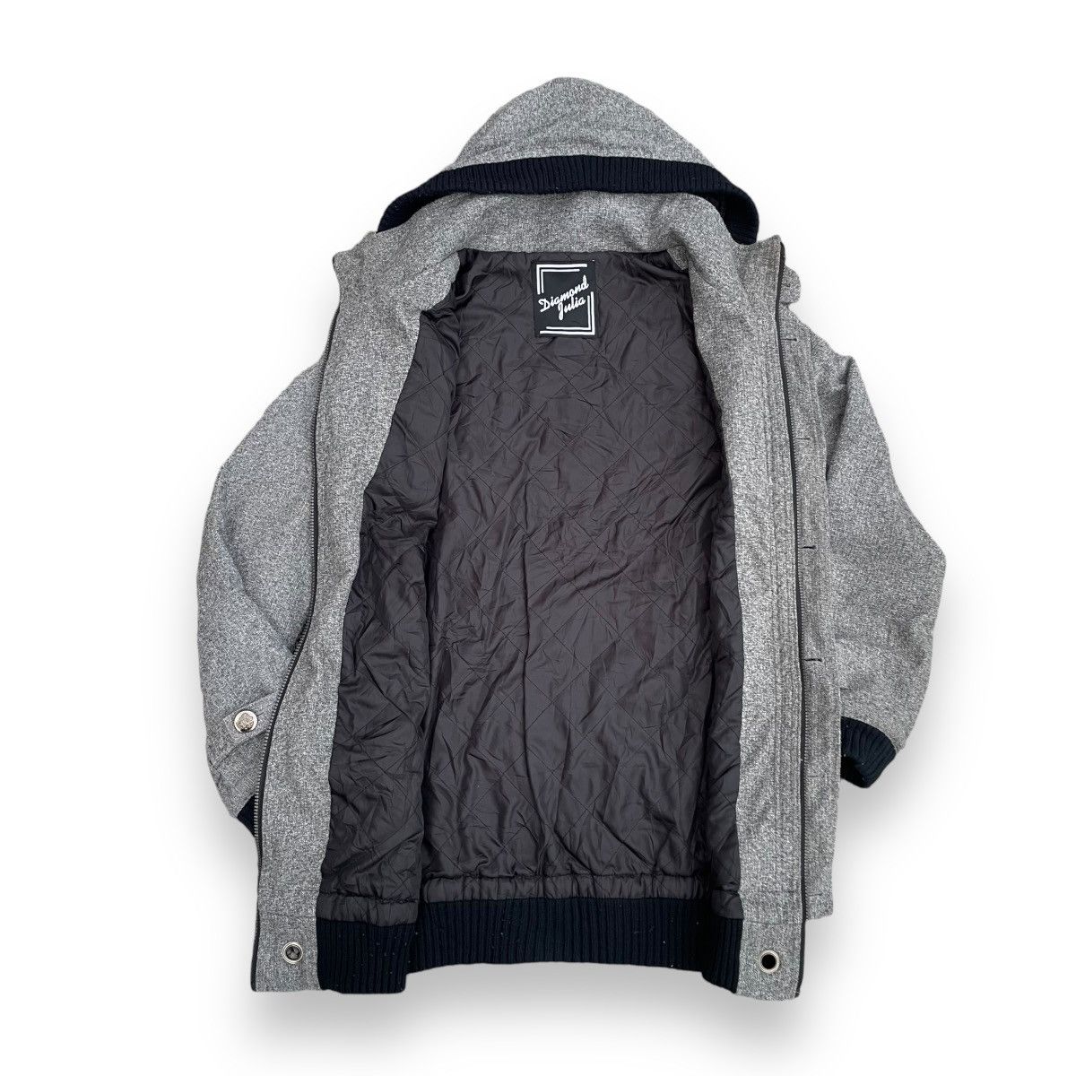 If Six Was Nine 🇯🇵 DIAMOND JULIA MULTIPOCKET PUNK HOODIE PARKA JACKET Size US M / EU 48-50 / 2 - 11 Thumbnail