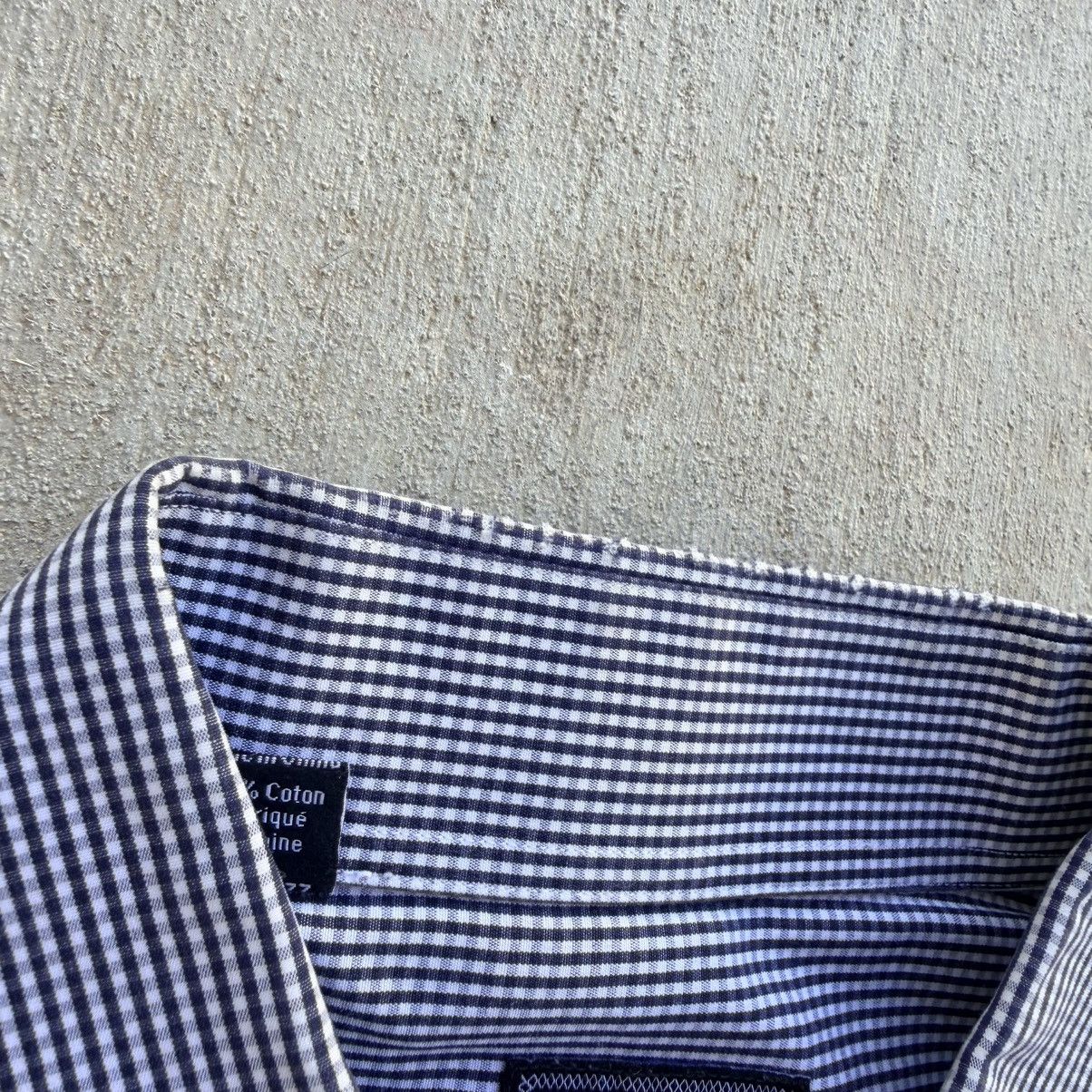 David Donahue David Donahue Dress Shirt Men Size 17 34/35 Check Blue Size US XL / EU 56 / 4 - 4 Thumbnail