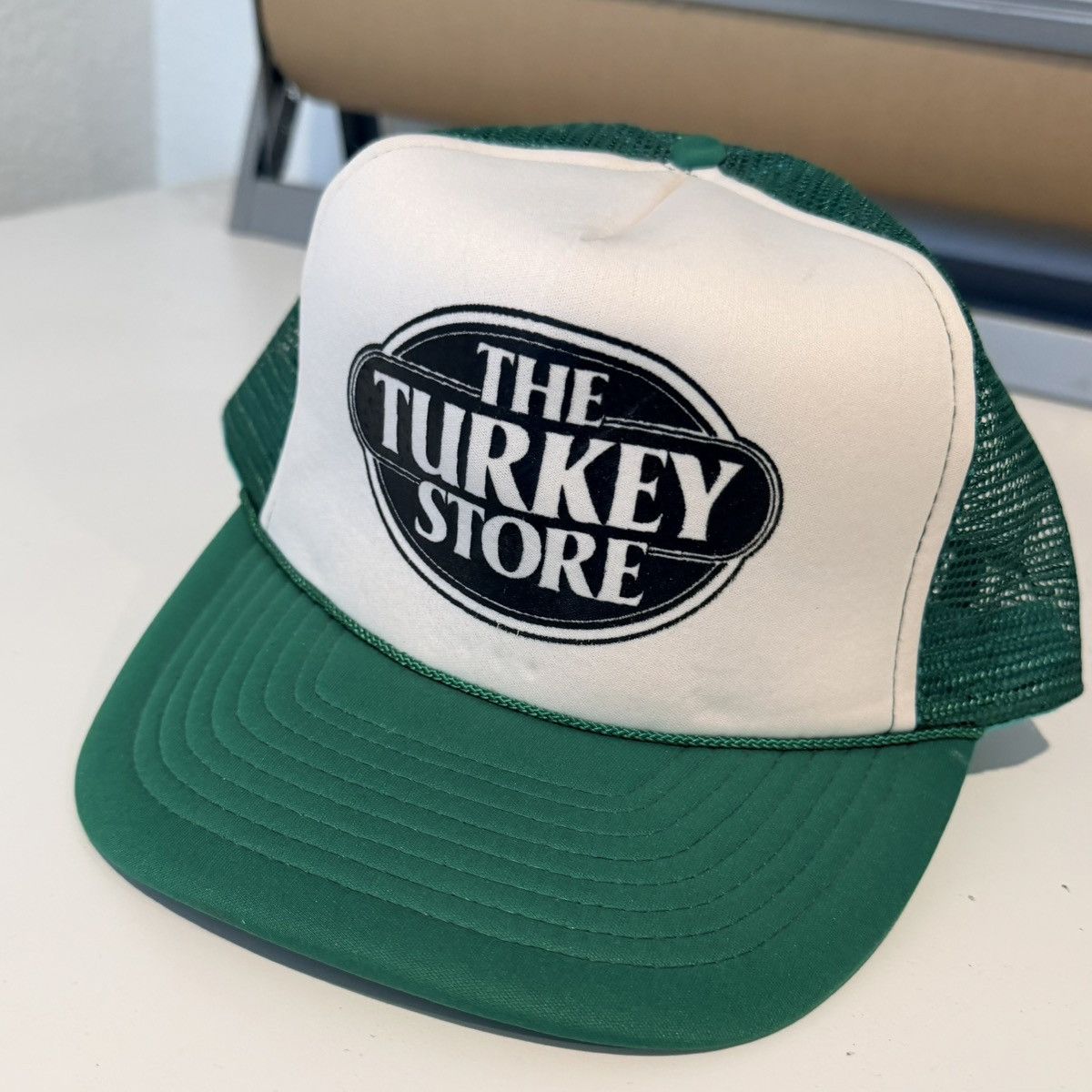 Vintage Vintage The Turkey Store Trucker Hat Snap Back Funny 80s Size ONE SIZE - 2 Thumbnail