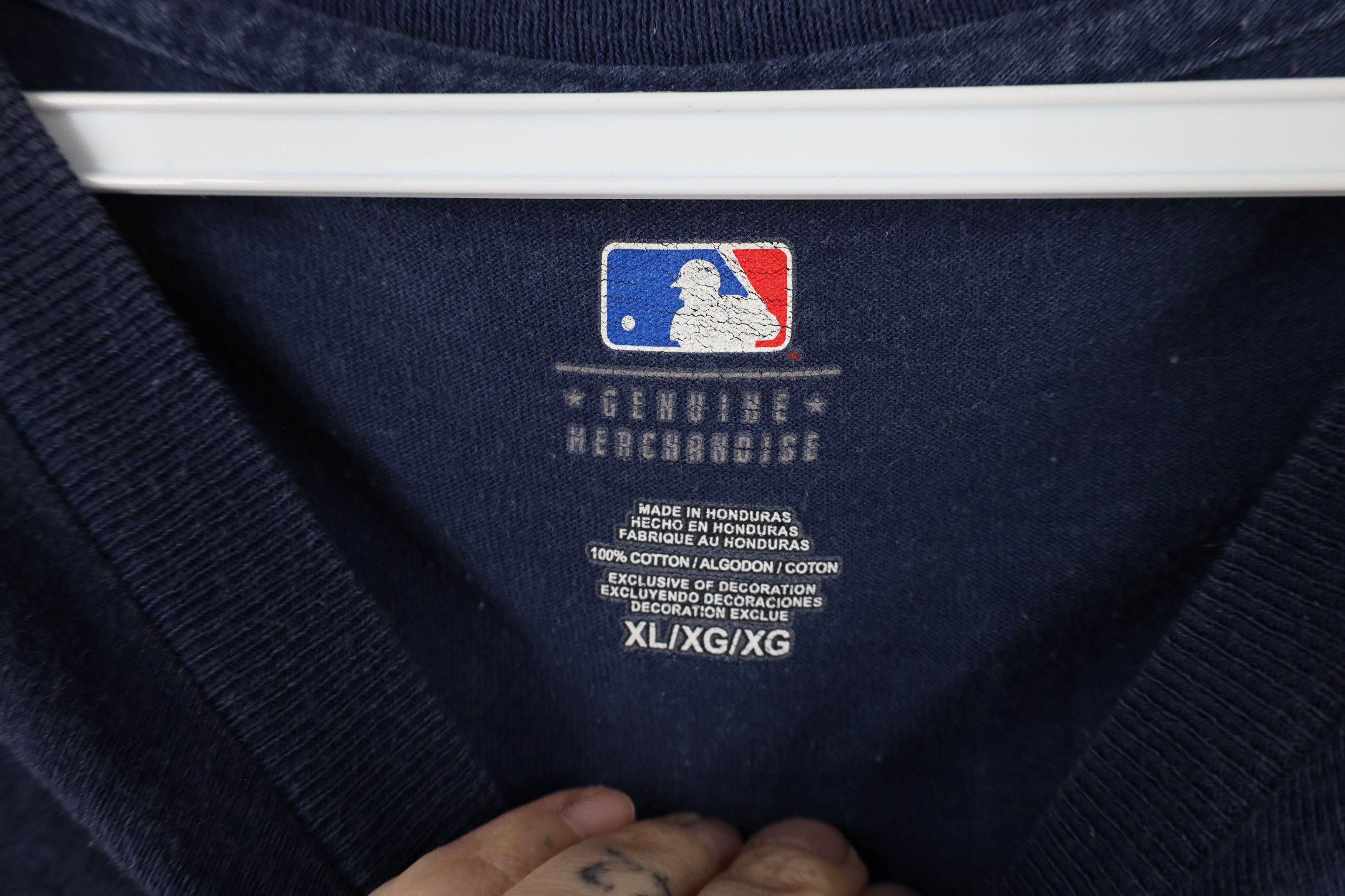 Vintage Vintage Justin Verlander Detroit Tigers Baseball T-Shirt Size US XL / EU 56 / 4 - 7 Thumbnail
