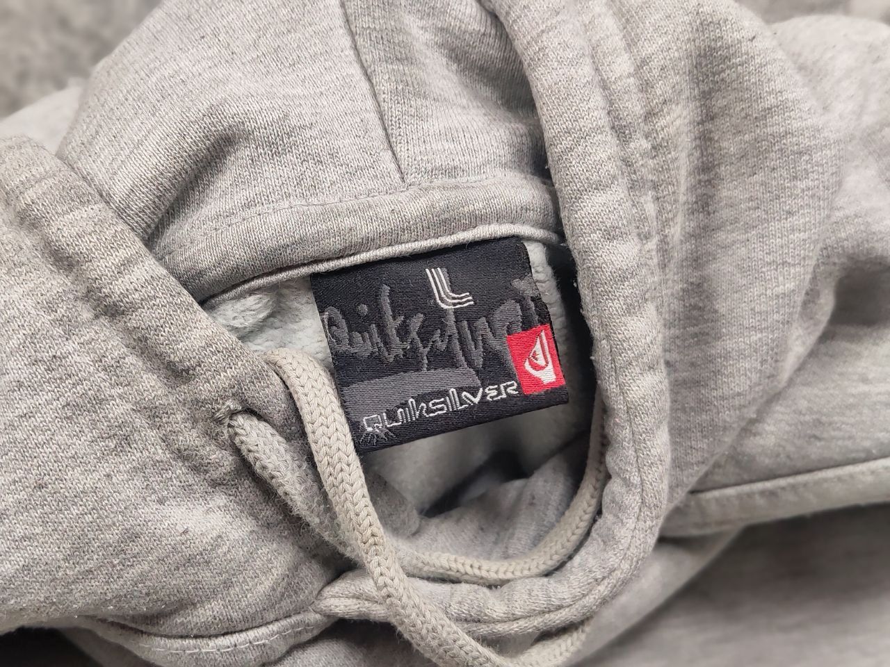 Quiksilver Vintage 90's Quiksilver Logo Gray Hoodie Y2K Hype Style Size US L / EU 52-54 / 3 - 16 Thumbnail