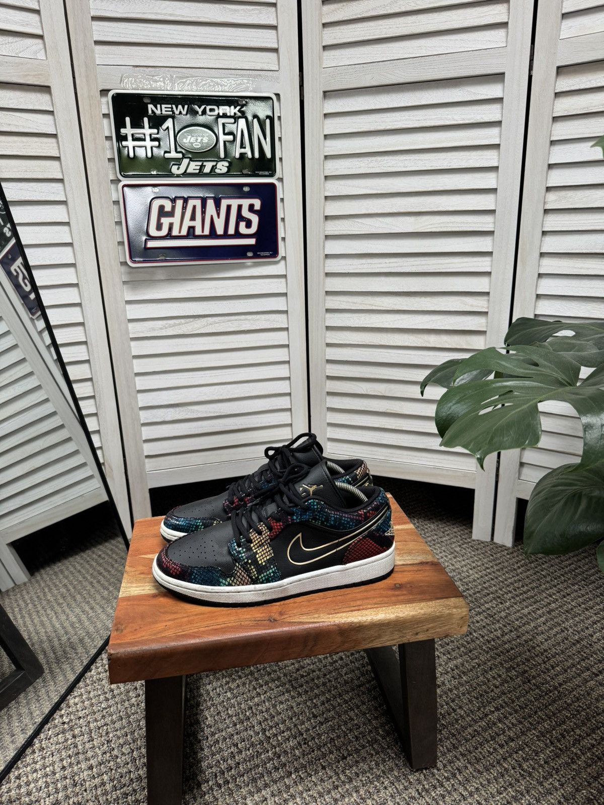 Nike Air Jordan 1 Low Multi Snakeskin Size US 8 / EU 41 - 2 Thumbnail