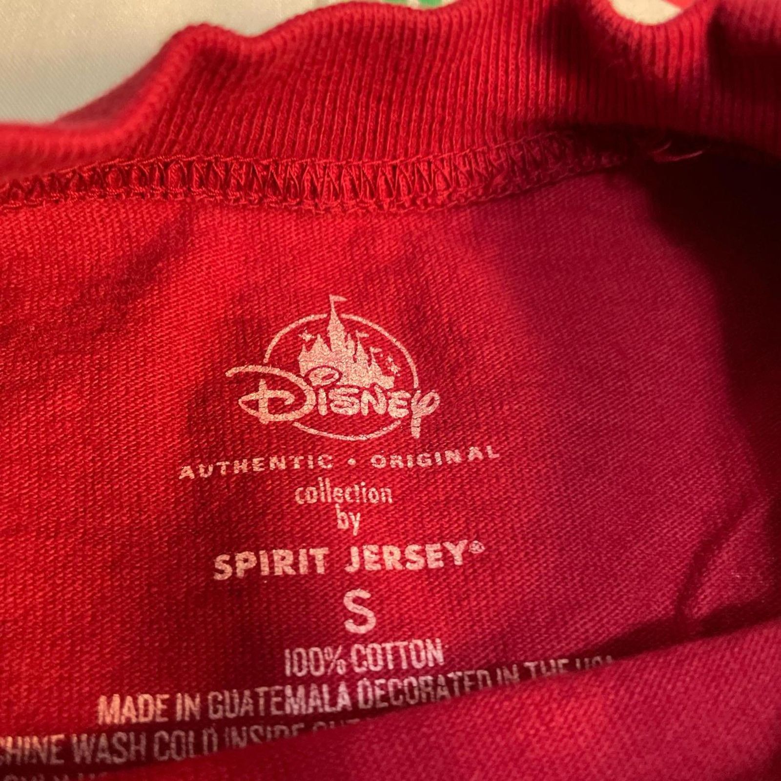 Disney Disney Spirit Jersey Red Parks Walt Disney World Resort Size US S / EU 44-46 / 1 - 5 Thumbnail