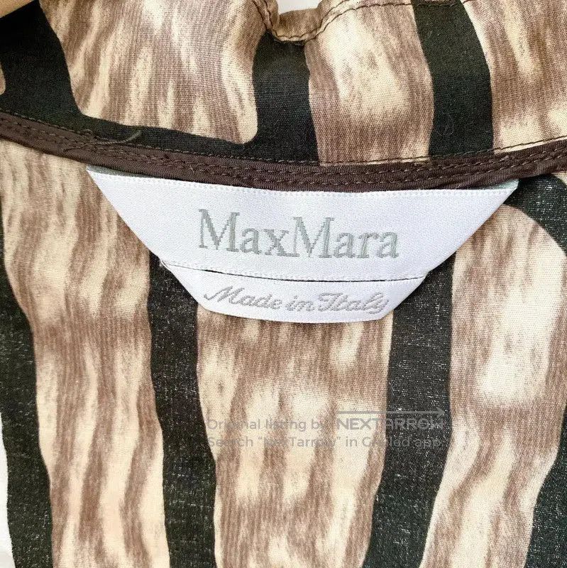 Max Mara MaxMara Summer Color-Blocked Cotton Short Sleeve Shirt . Size M / US 6-8 / IT 42-44 - 7 Thumbnail