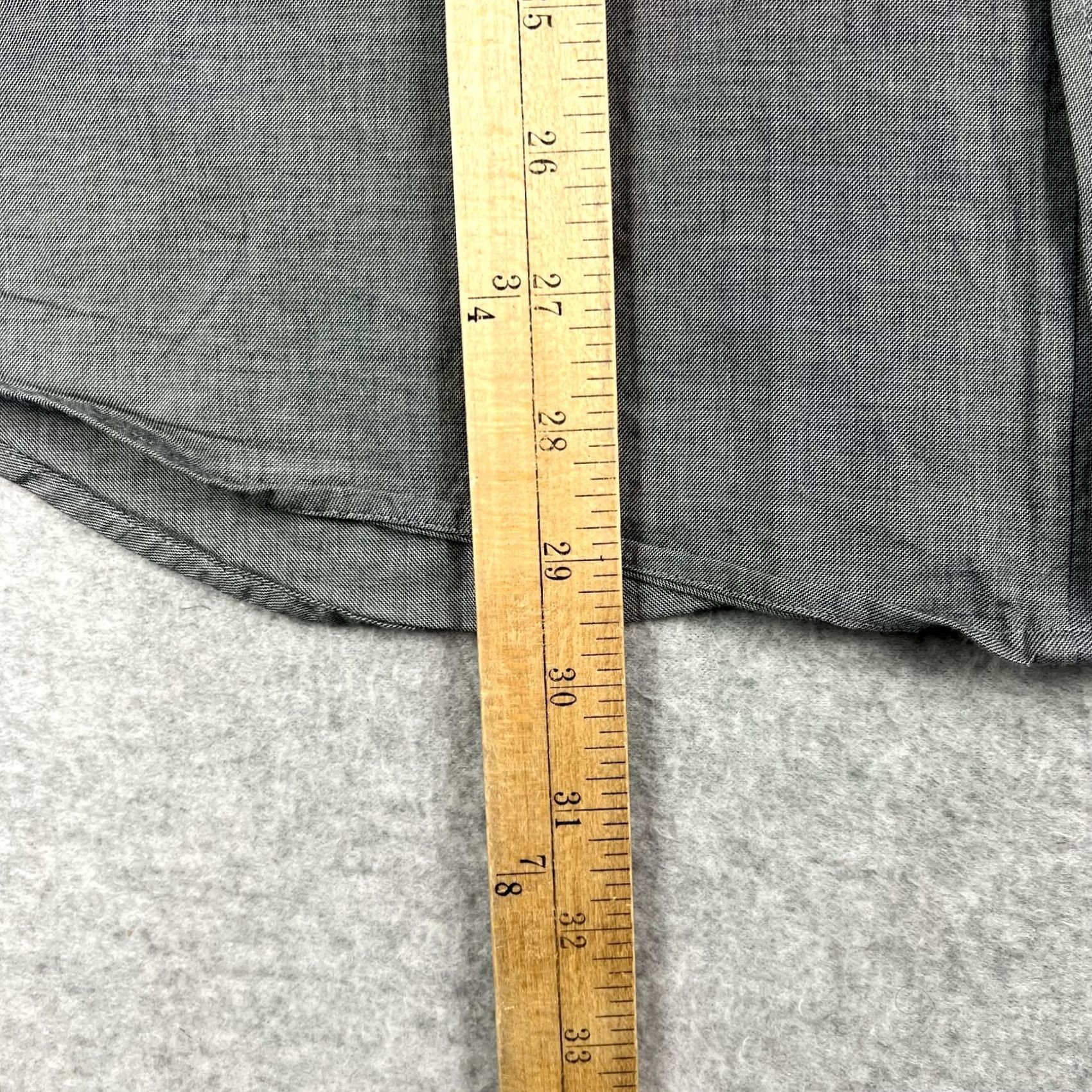 Vintage Teddy Stratford NYC Shirt Long Sleeve Button Zip Mens Medium / Large Grey Size US M / EU 48-50 / 2 - 7 Thumbnail