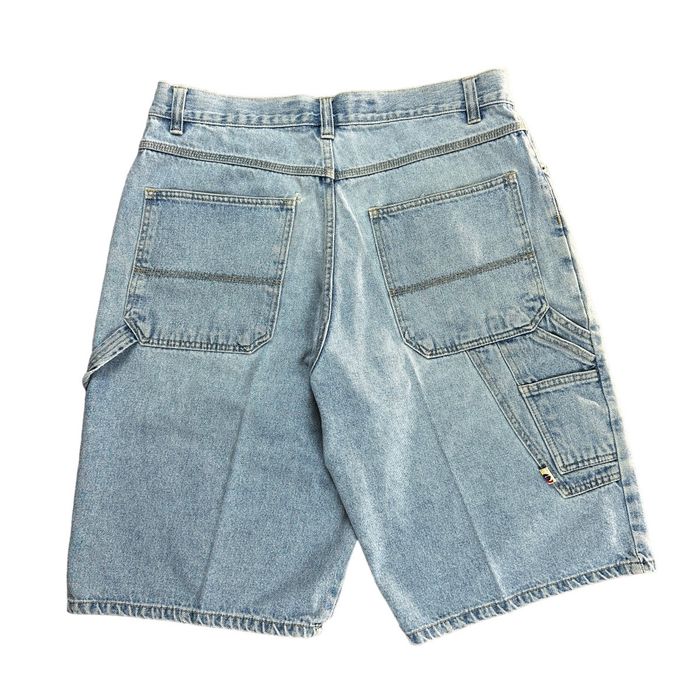 Vintage Vintage 90s Gold Crest Blue Denim Jean Jorts Shorts | Grailed