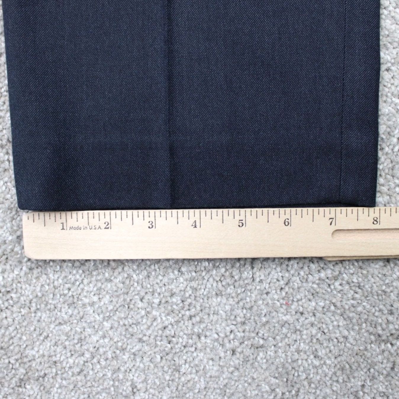 Ralph Lauren LAUREN Ralph Lauren Pants Mens 36x32 Blue Flat Front Poly/Rayon Blend Stretch Dress Pants Mens Regular Size US 36 / EU 52 - 4 Thumbnail