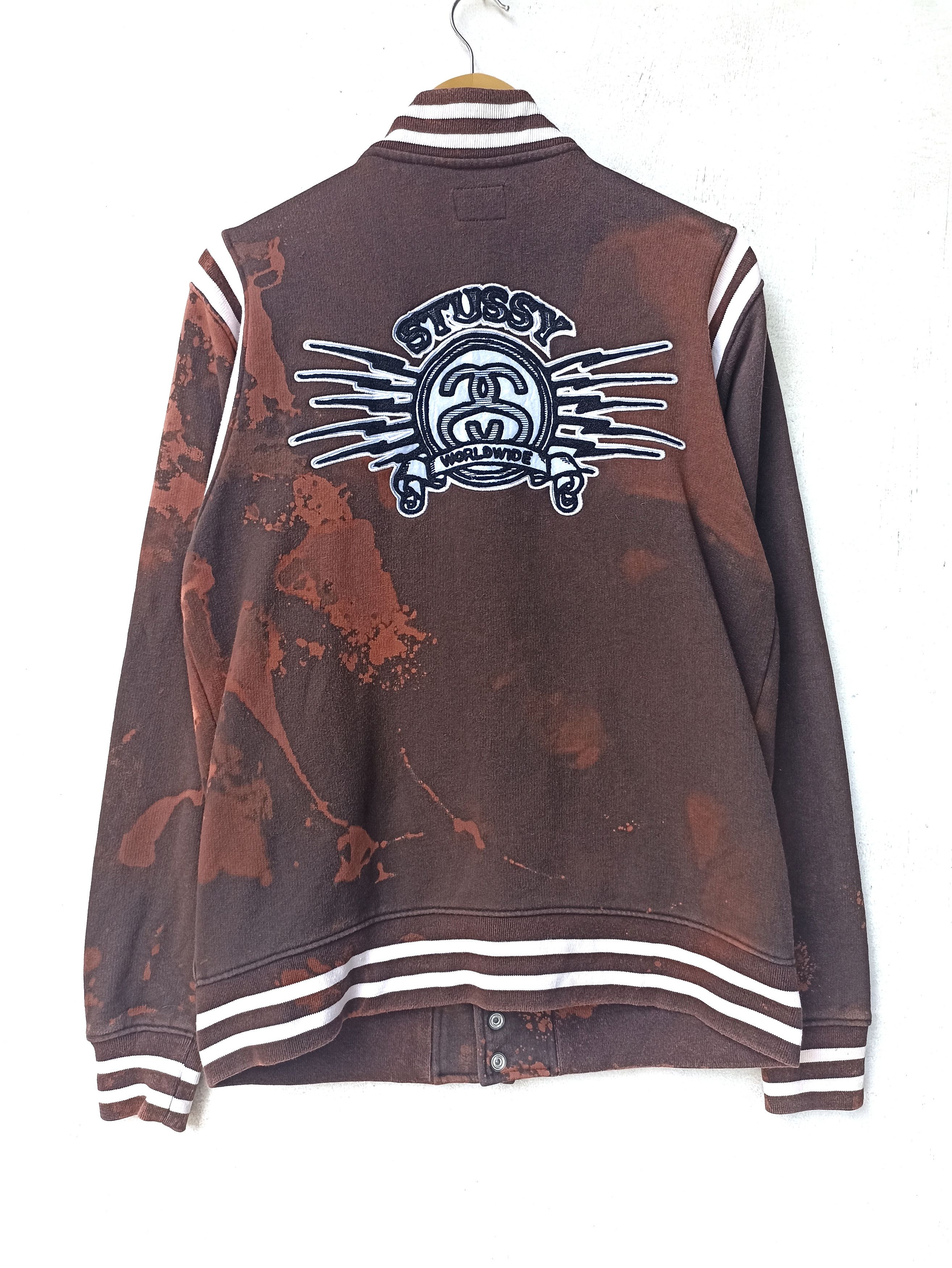 Stussy Stussy sweater Varsity design cotton tye dye Size US M / EU 48-50 / 2 - 3 Thumbnail