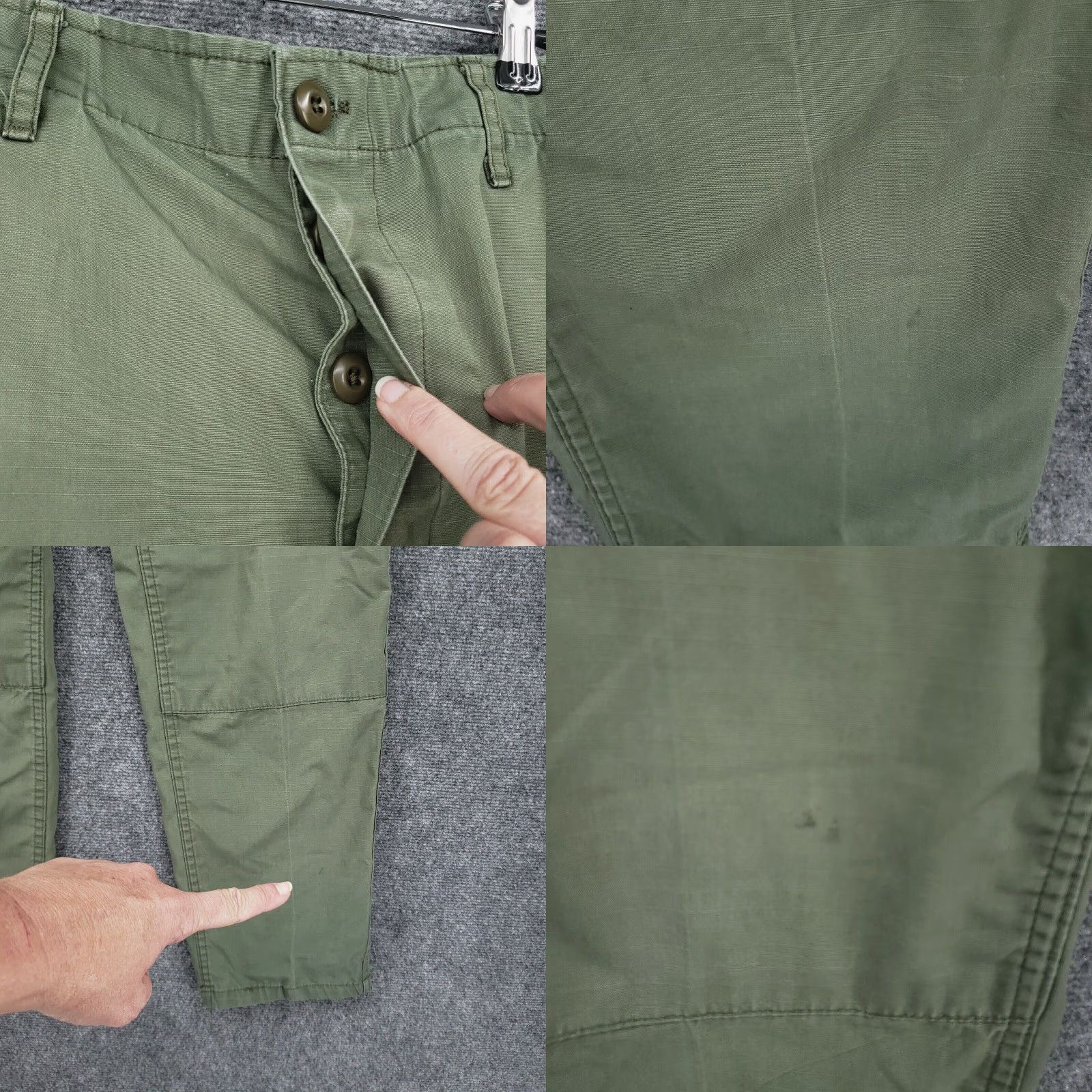 Vintage Tru Spec Mens Cargo Straight Leg Button Fly Utility Pants Size US 31 - 8 Thumbnail