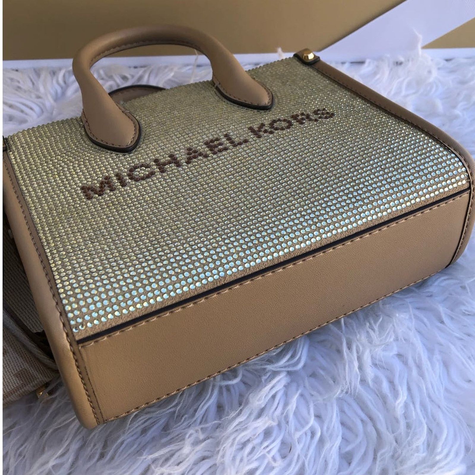 Michael Kors MICHAEL KORS Mirella Extra-Small Logo Shopper Crossbody Size ONE SIZE - 5 Thumbnail