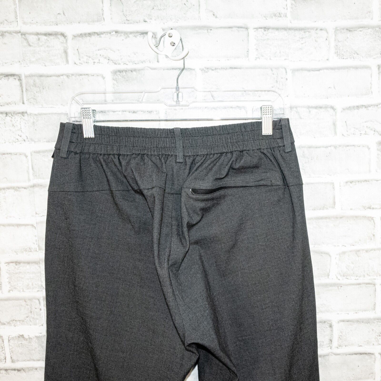Lululemon Lululemon Shadow Lite Pants in Charcoal Gray elastic waist Size US 32 / EU 48 - 9 Thumbnail