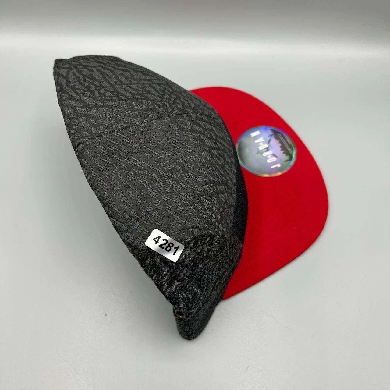 Jordan Brand Air Jordan 5 Panel Hat Cement Elephant Jumpman Strap Back Size ONE SIZE - 9 Thumbnail