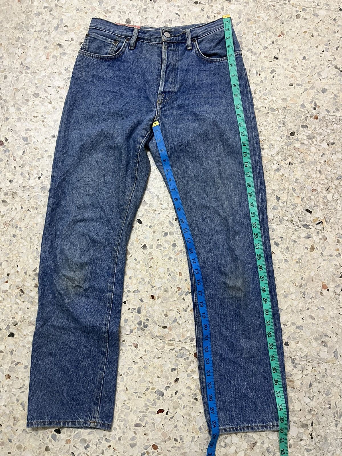 Acne Studios Vintage Acne Studios 1997 Dark Blue Trash, A00024 Size US 29 - 11 Thumbnail