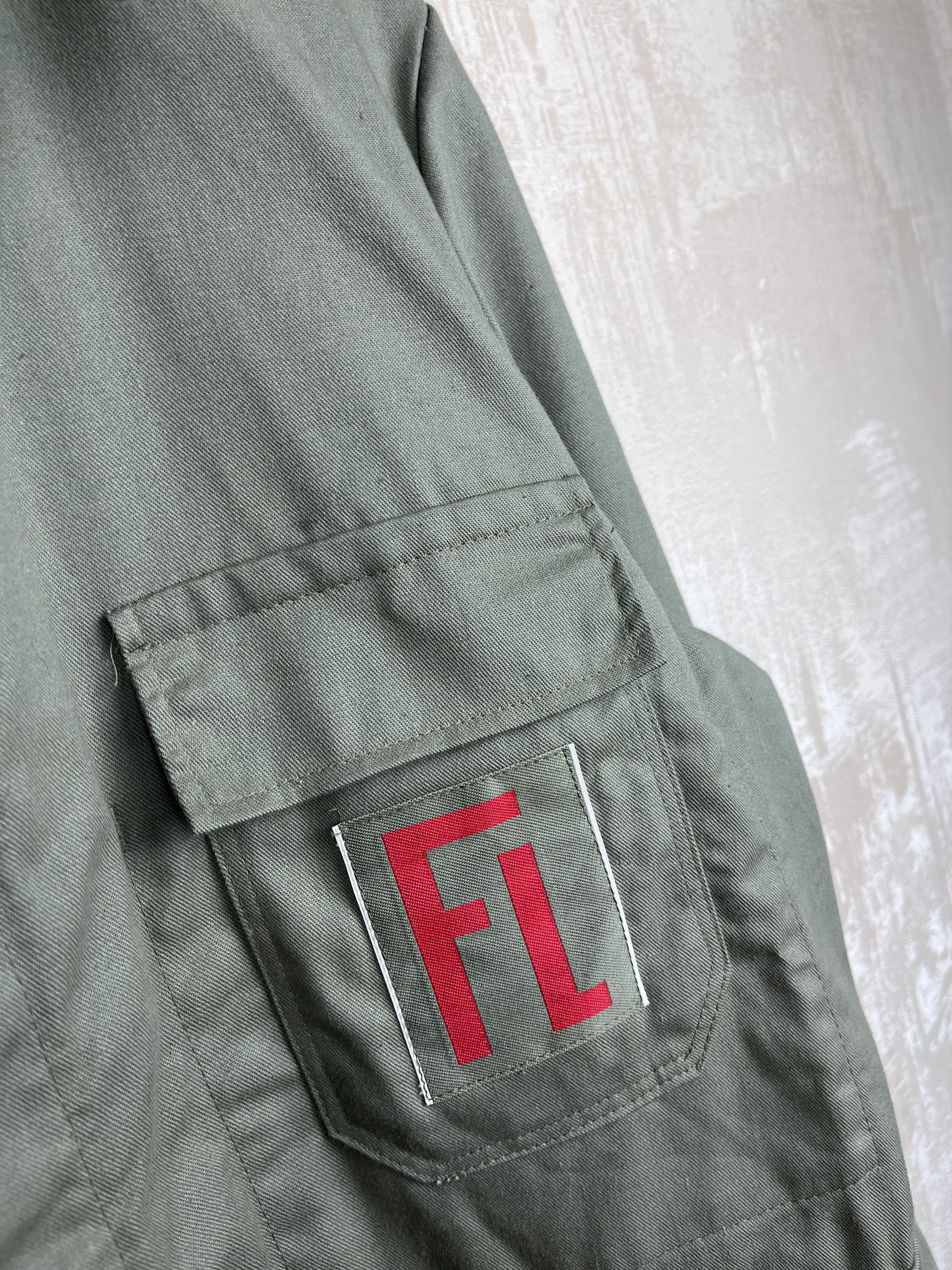 Vintage 80's Proban German Chore Work Jacket Workwear West Germany Size US XL / EU 56 / 4 - 4 Thumbnail