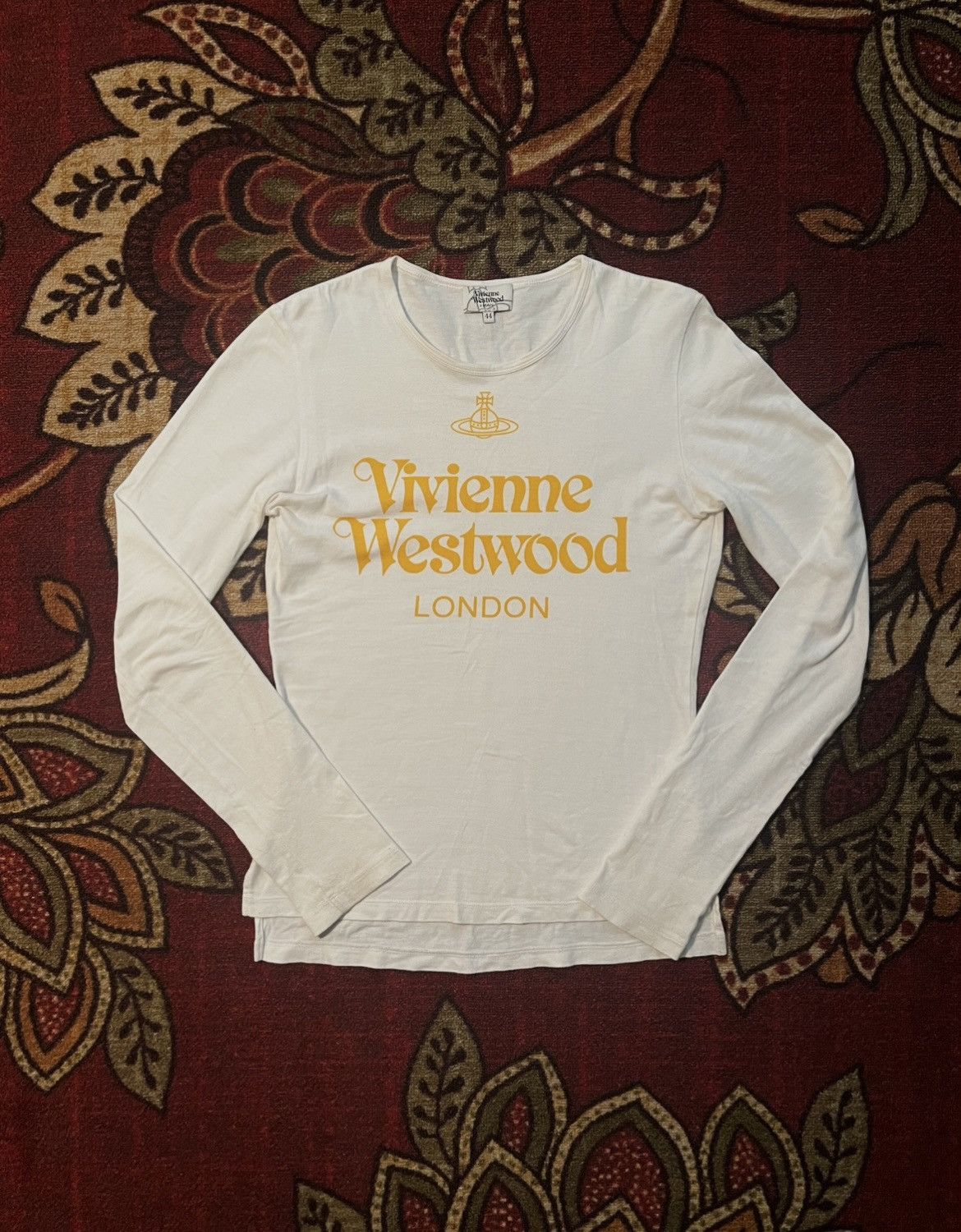 Vivienne Westwood Vivienne Westwood London Spellout Tee Size US S / EU 44-46 / 1 - 1 Thumbnail